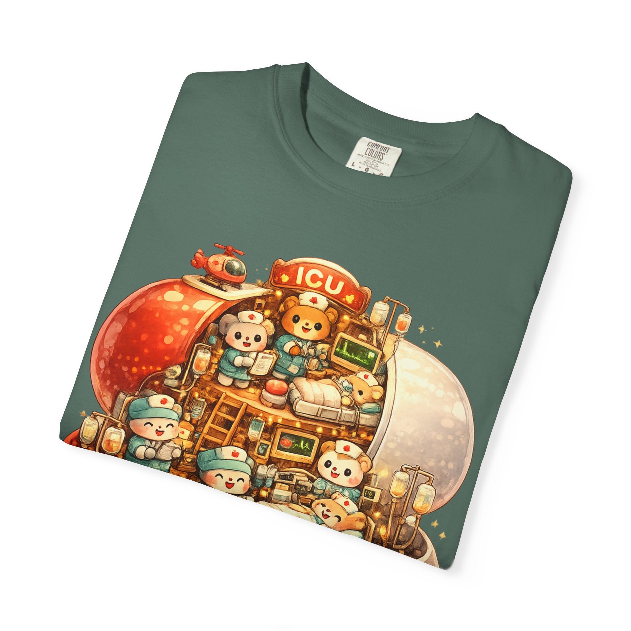 T-Shirt — Kawaii Capsule Hospital Illustration (ICU)