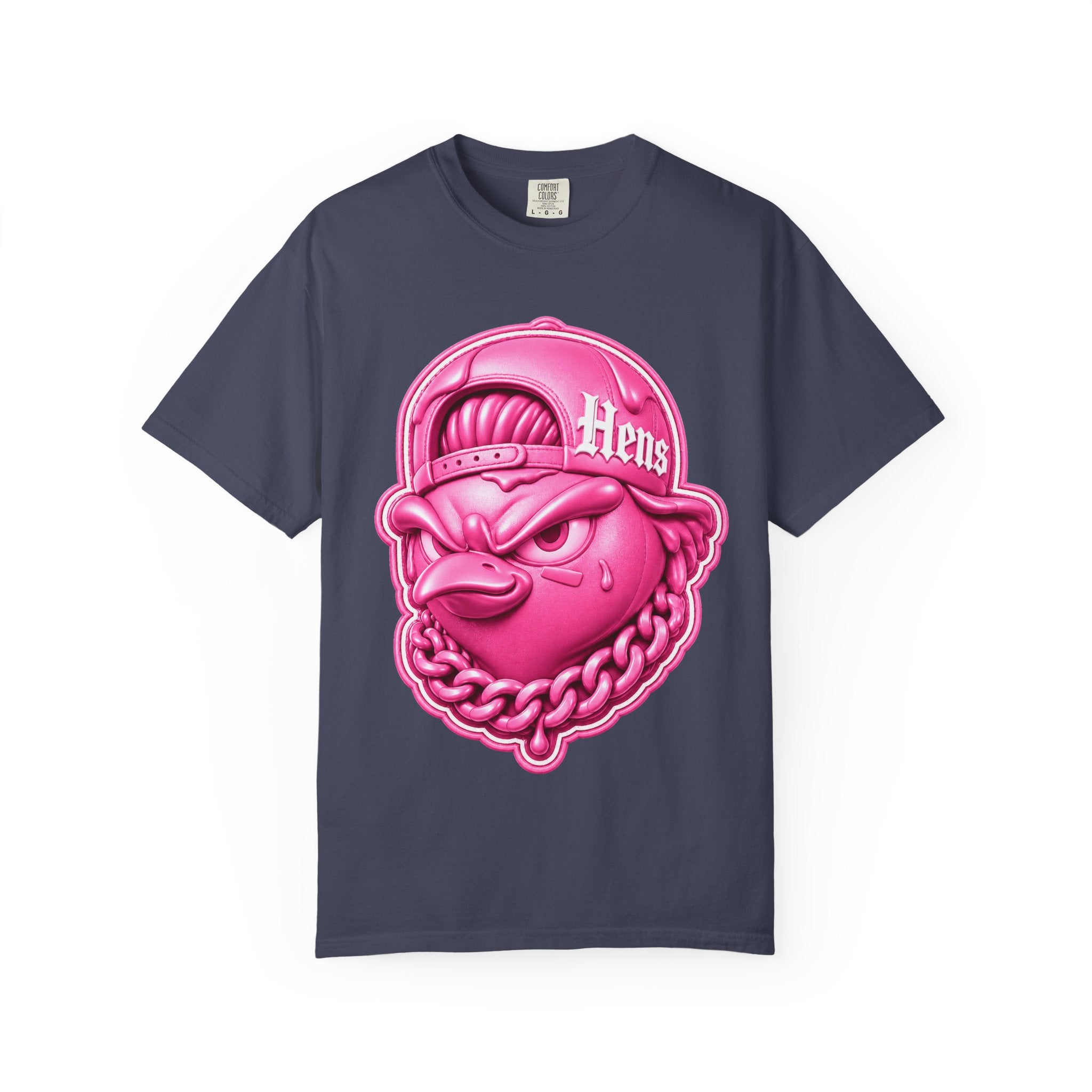 Pink Out Hen Graphic T-Shirt — 'Hens' Urban Mascot Tee