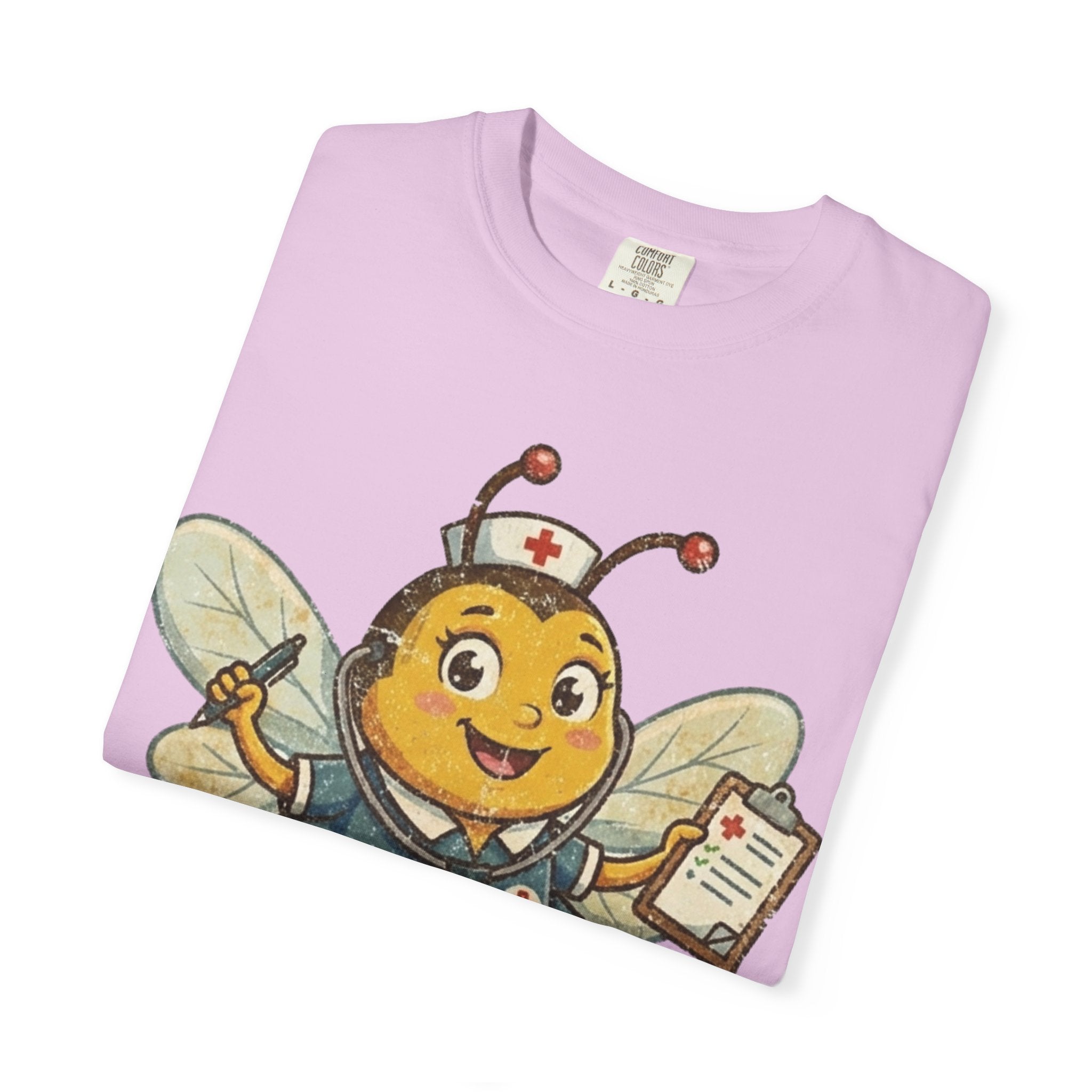 Nurse Bee T-Shirt — Cute Medical Bee Graphic Tee for Nurses & Healthcare Heroes