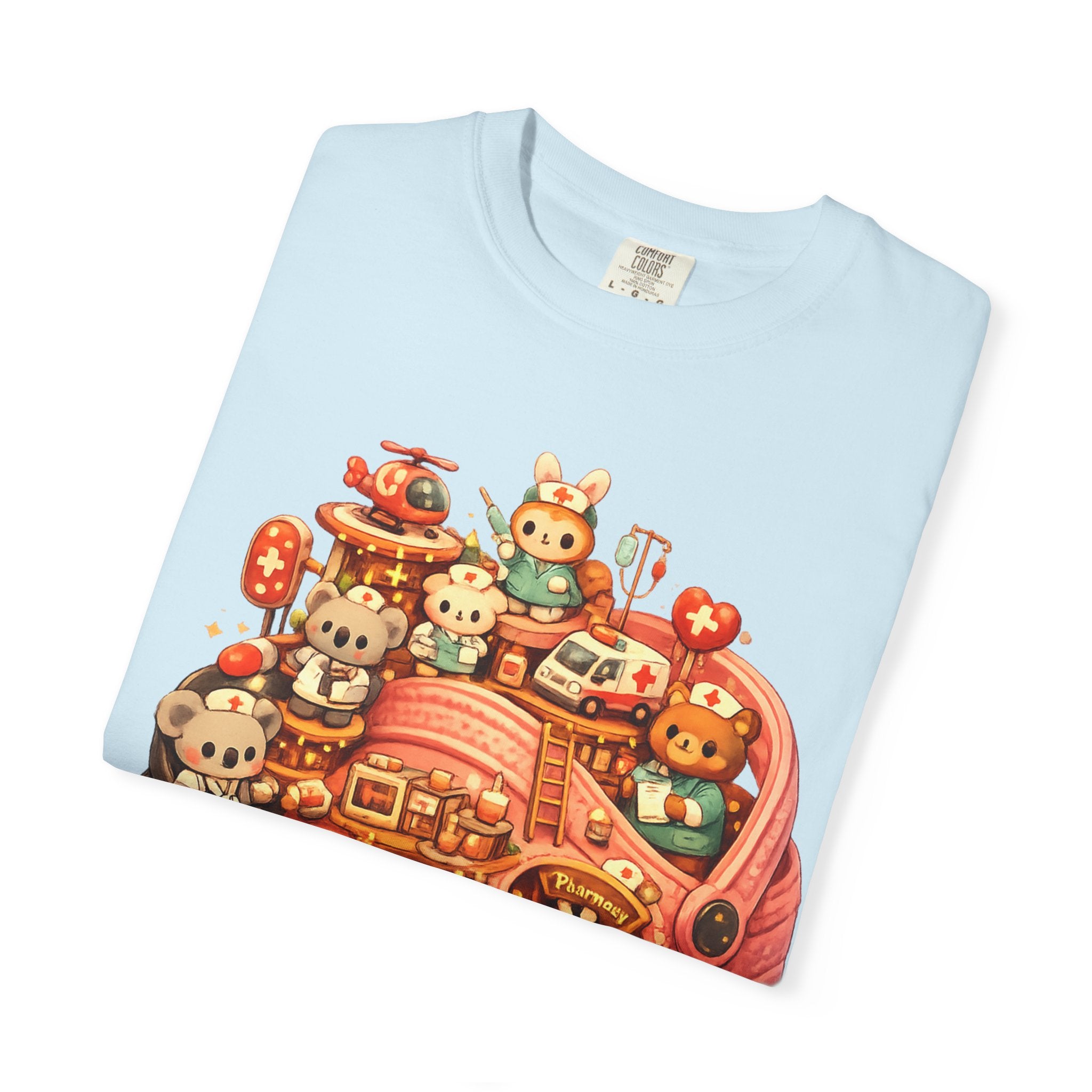 Cute Animal Sneaker Tee — Kawaii Shoe Crew Graphic T-Shirt