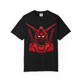 Red Mech Helmet T-Shirt — Anime Mecha Graphic Tee