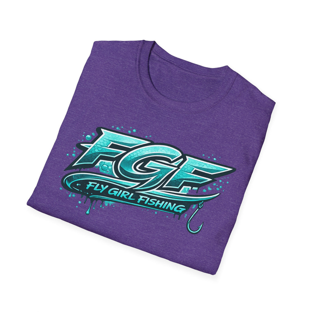 Fly Girl Fishing Graphic T‑Shirt — FGF Logo Tee for Women & Anglers