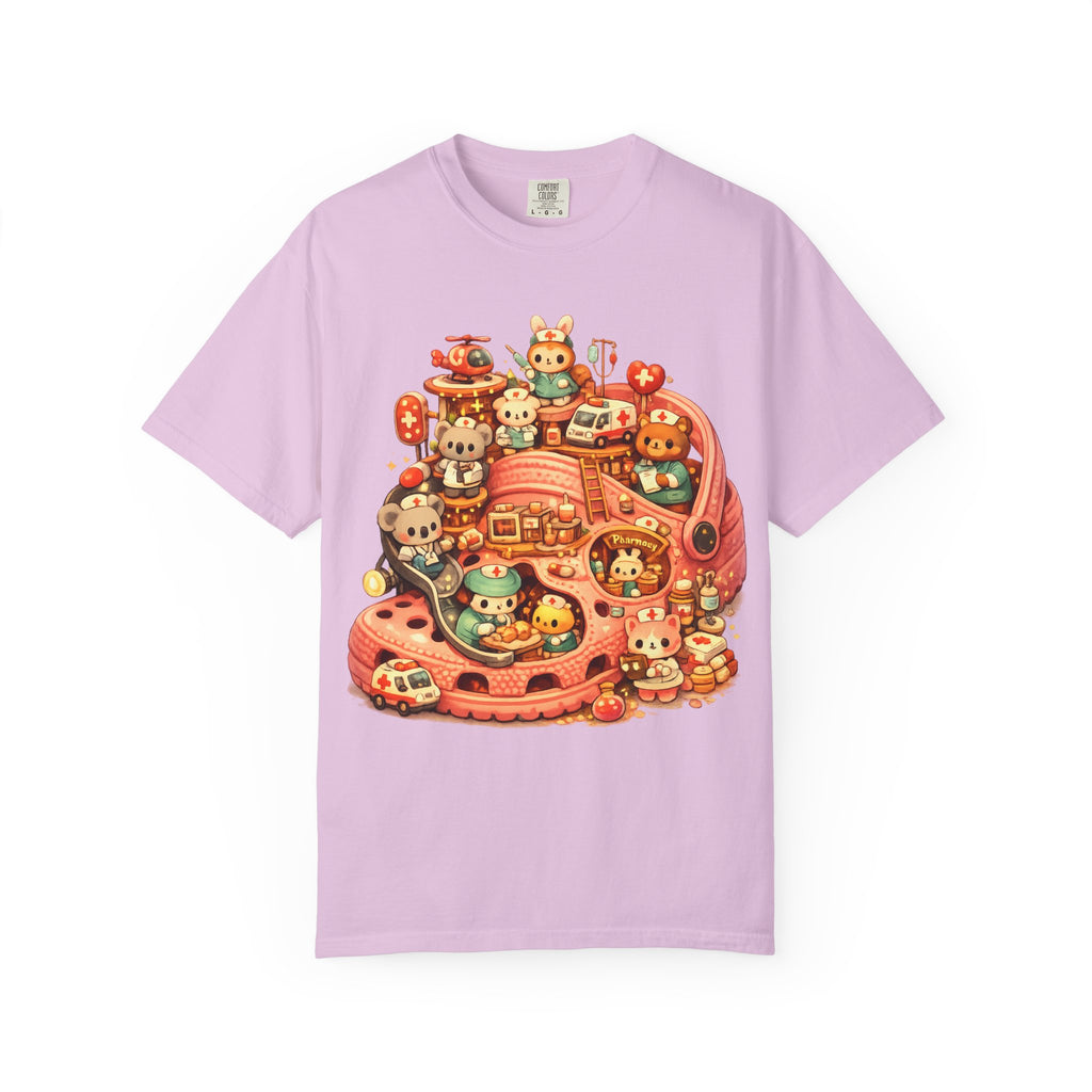Cute Animal Sneaker Tee — Kawaii Shoe Crew Graphic T-Shirt