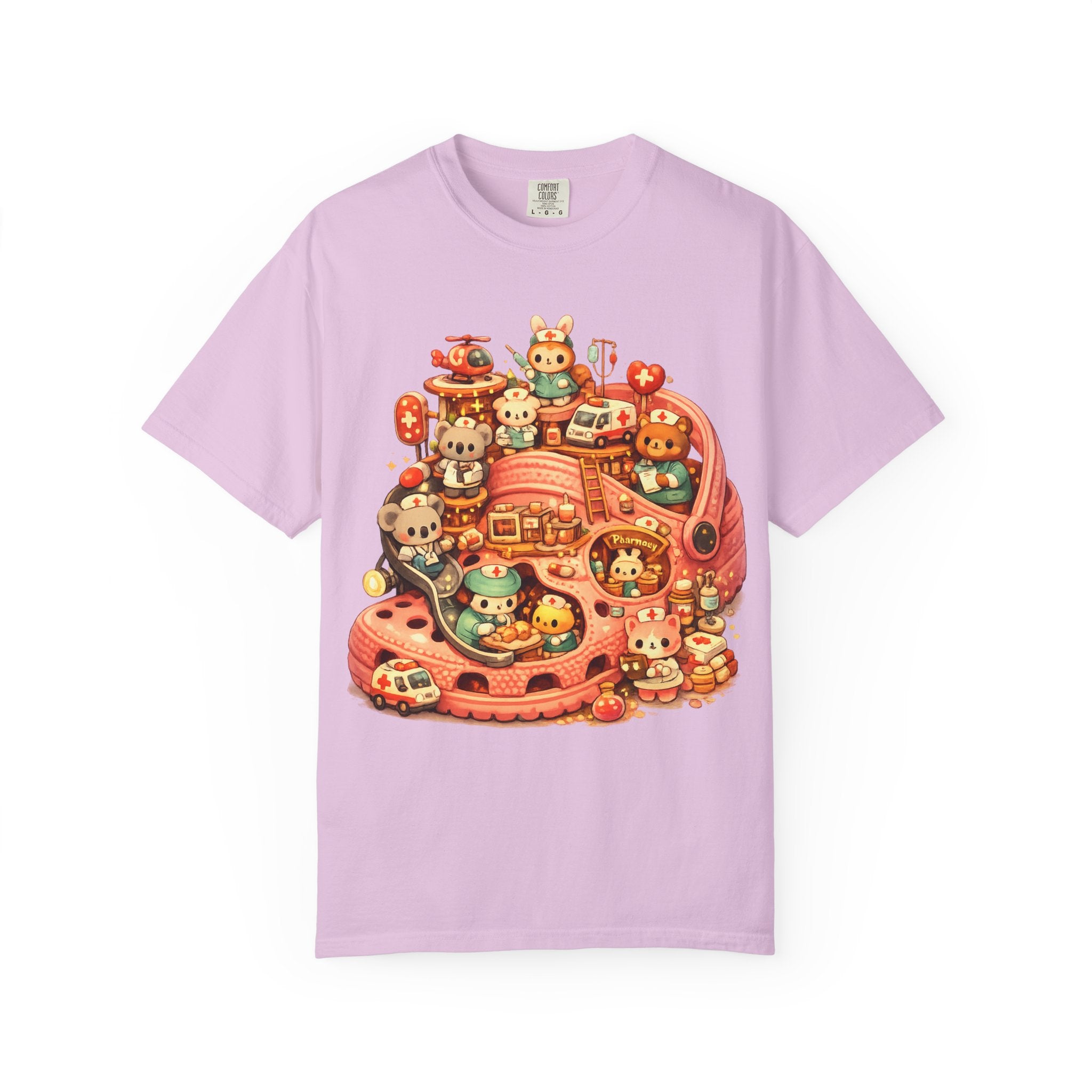 Cute Animal Sneaker Tee — Kawaii Shoe Crew Graphic T-Shirt