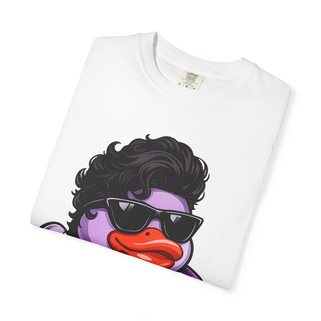 Purple Rock and Soul Rubber Duck graphic T-Shirt