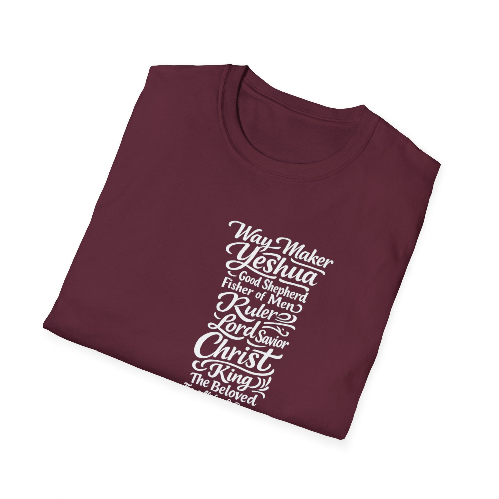 Subtle Gospel T-Shirt — Words of Faith Typography shirt