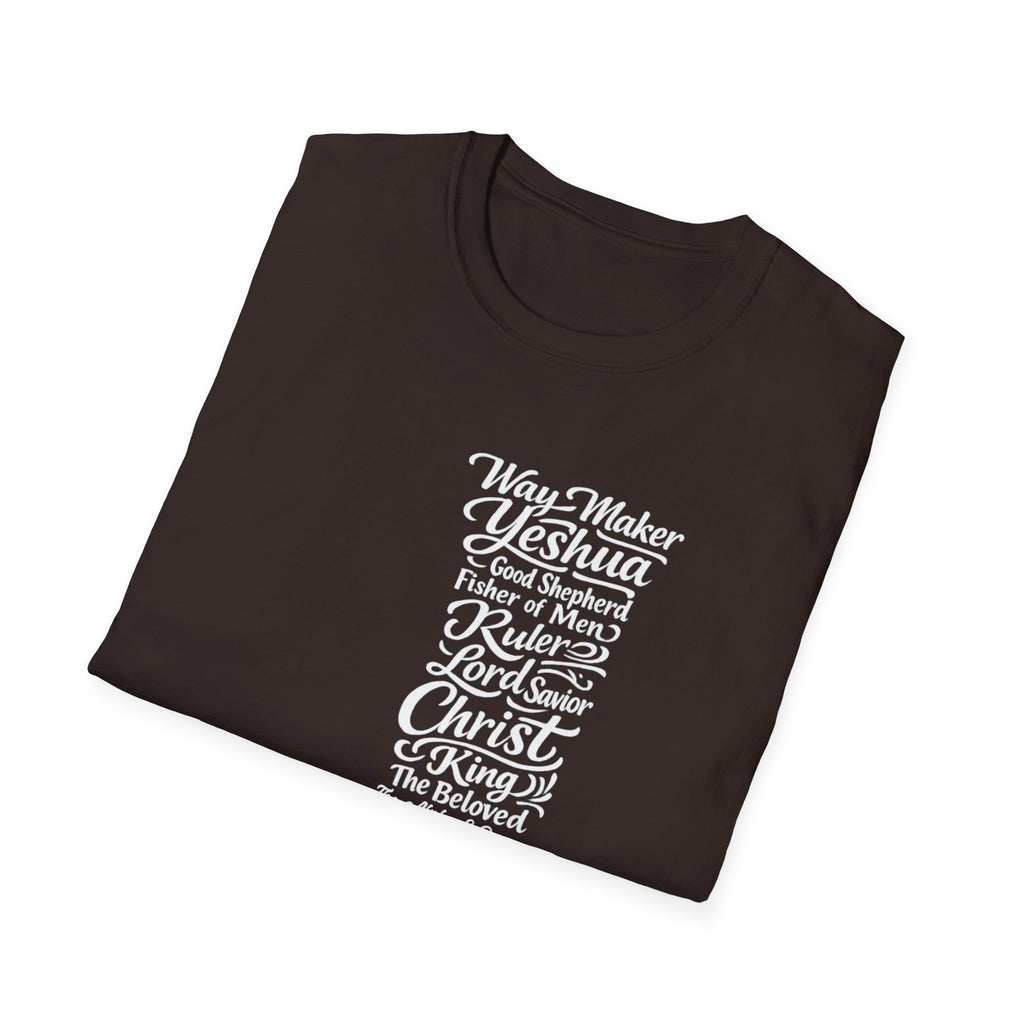 Subtle Gospel T-Shirt — Words of Faith Typography shirt