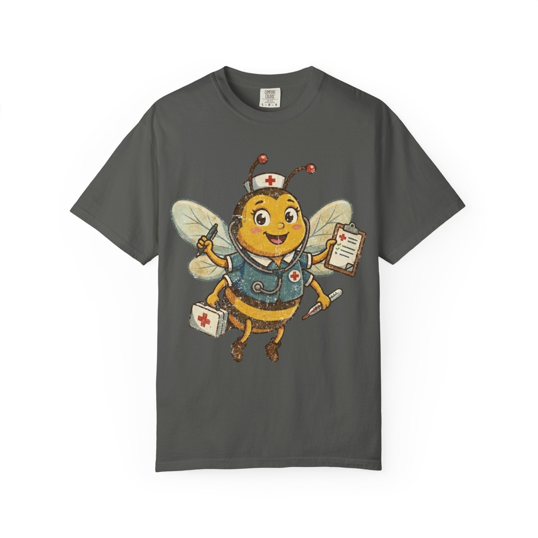 Nurse Bee T-Shirt — Cute Medical Bee Graphic Tee for Nurses & Healthcare Heroes
