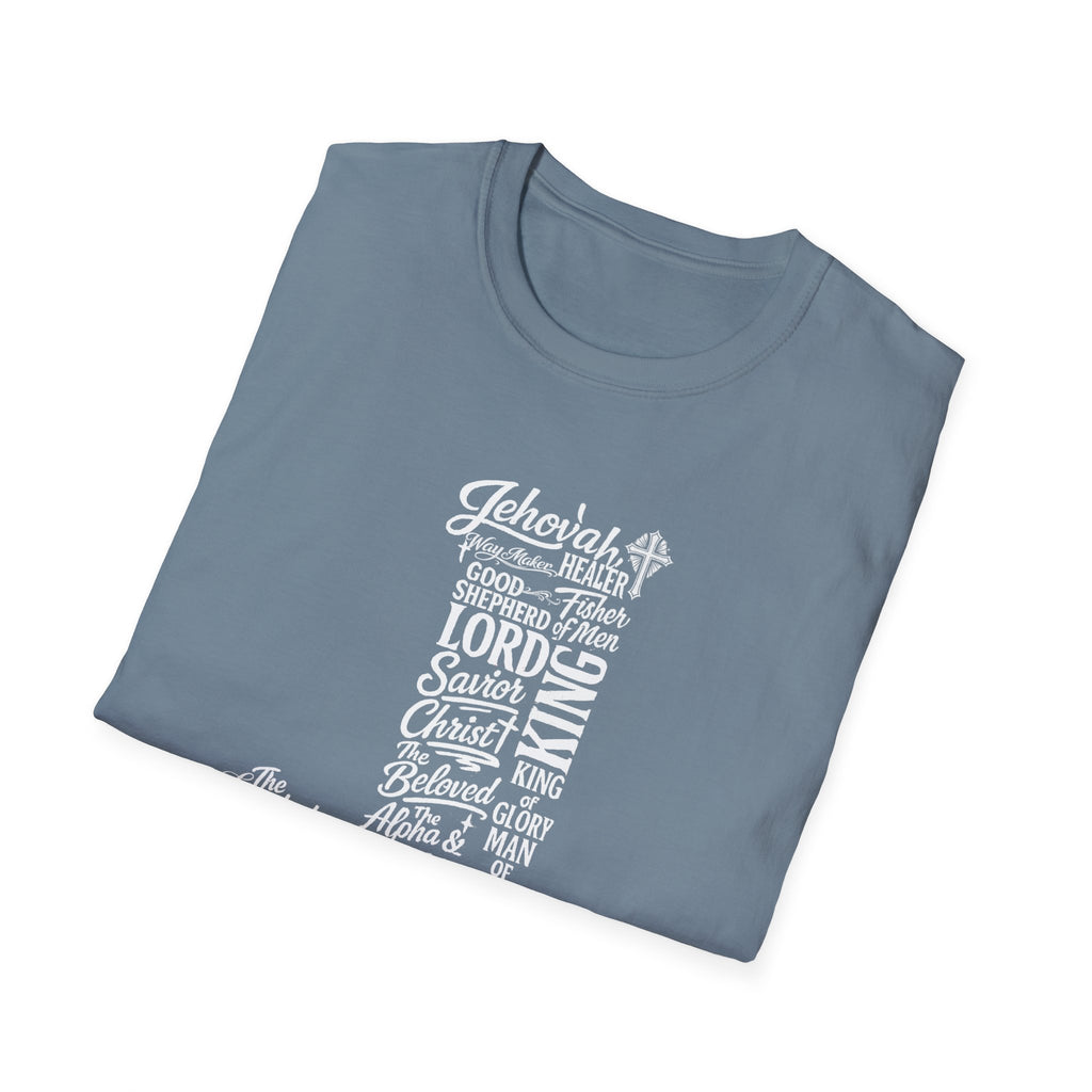 Faith Typography religious descriptive tee, Faith based