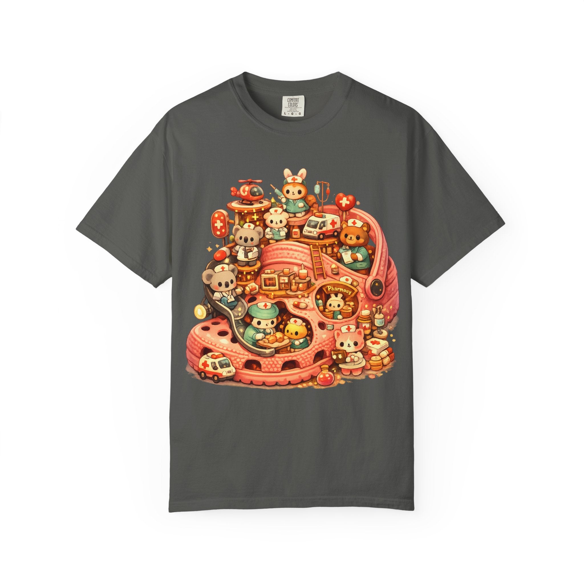 Cute Animal Sneaker Tee — Kawaii Shoe Crew Graphic T-Shirt