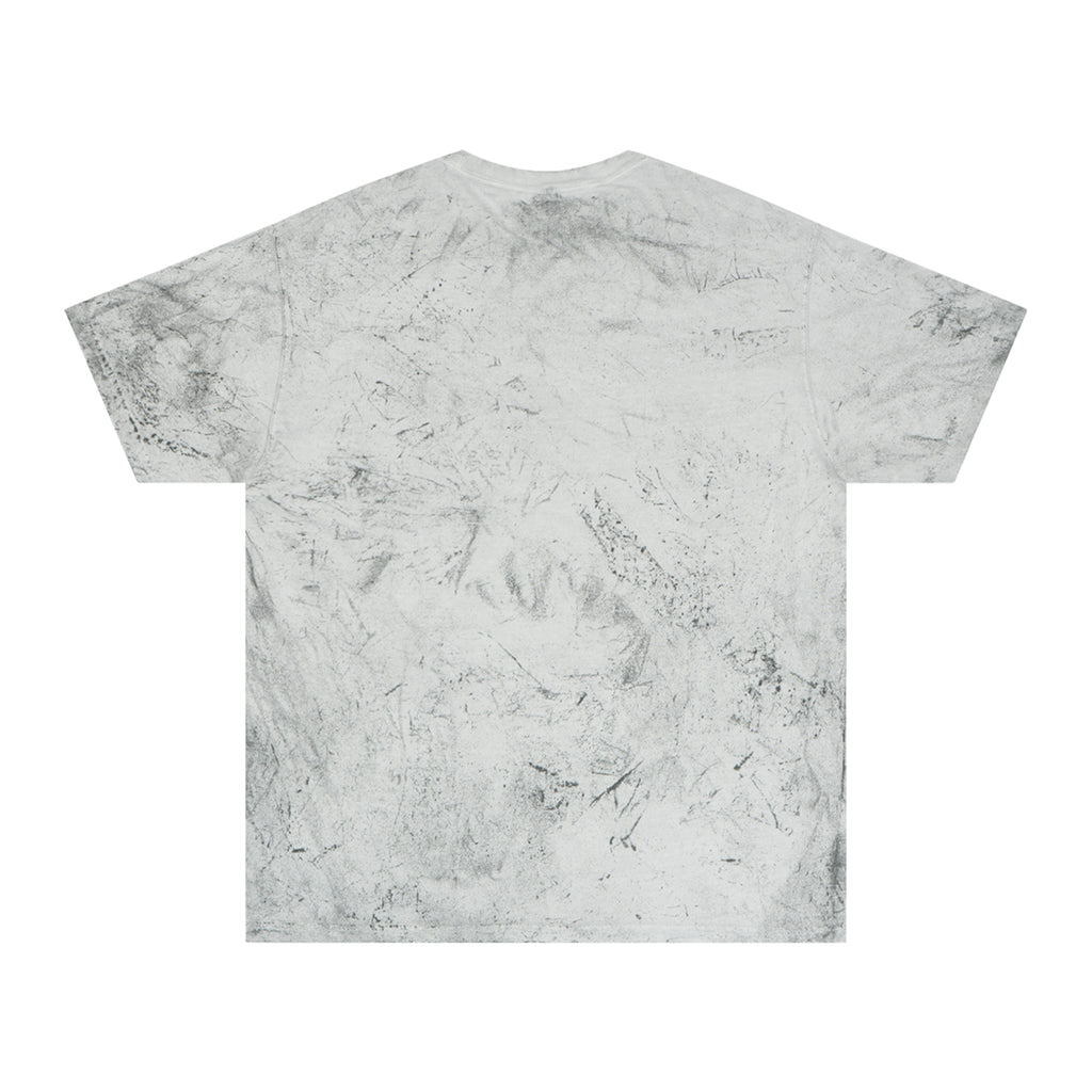 Retro Rubber Duck T-Shirt — Gold Tie-Dye with Cool Duck Graphic