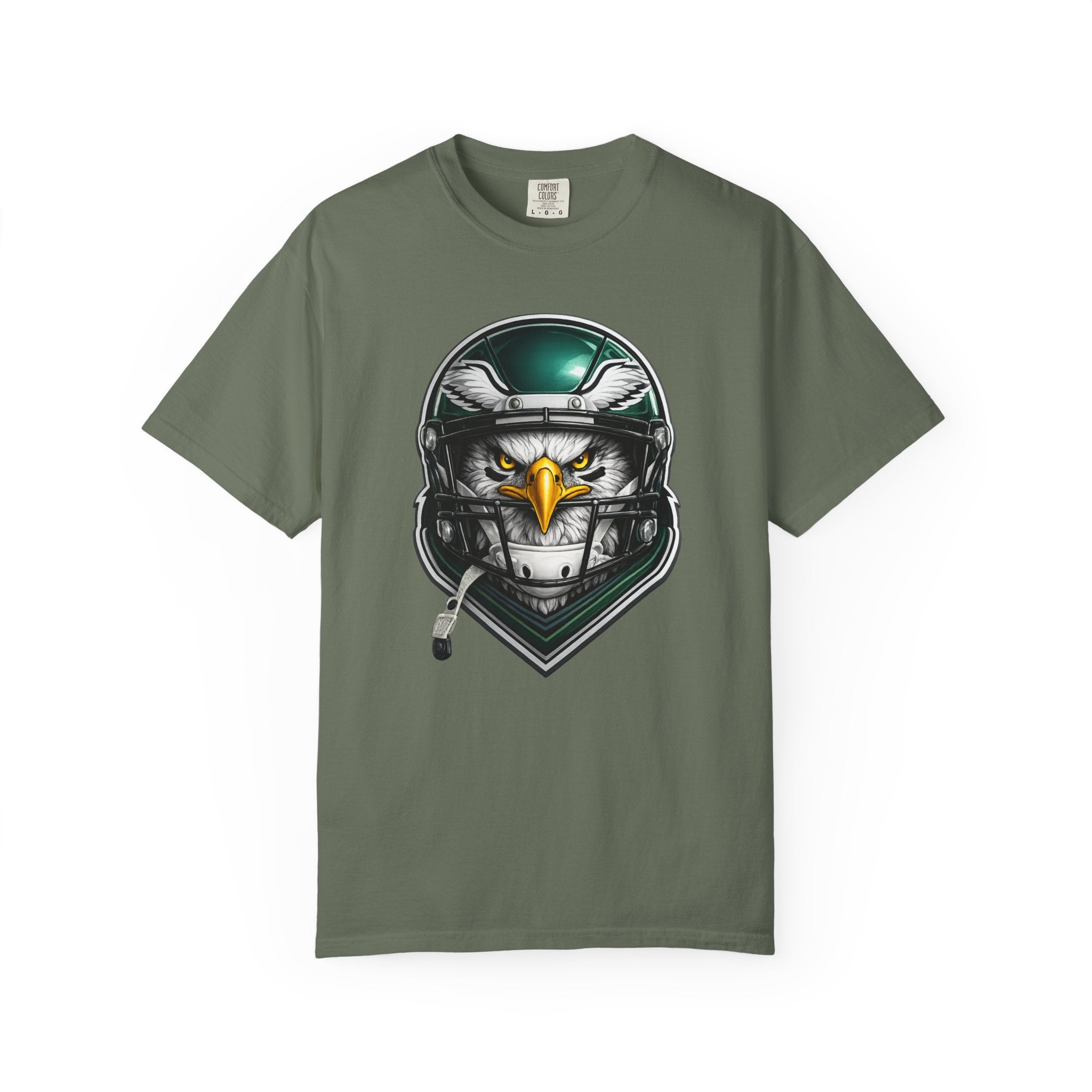 Eagle Helmet T-Shirt — Sports team Graphic Tee