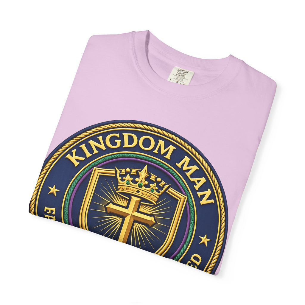 Kingdom Man T-Shirt — Faithful • Obedient • Blessed Christian Tee