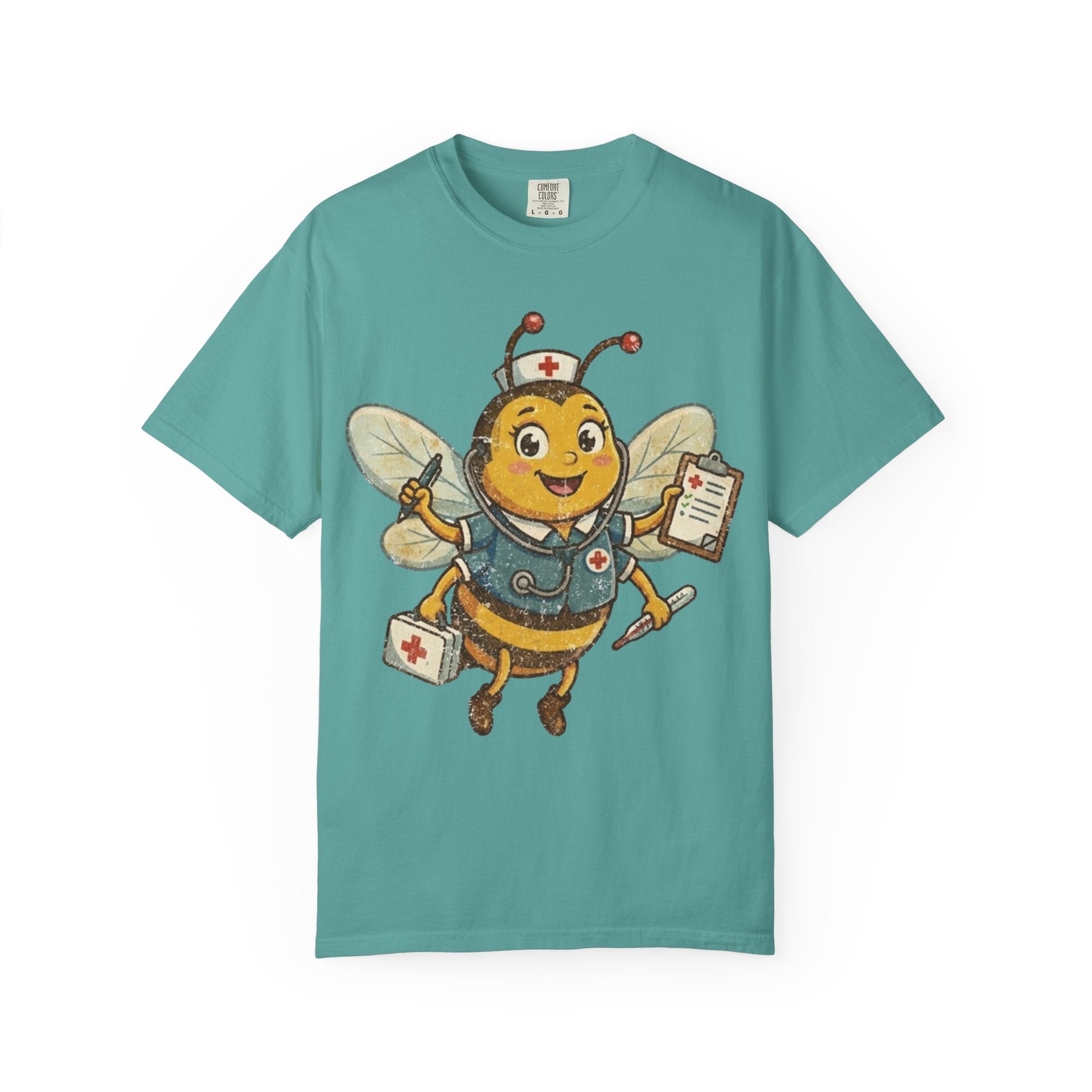 Nurse Bee T-Shirt — Cute Medical Bee Graphic Tee for Nurses & Healthcare Heroes