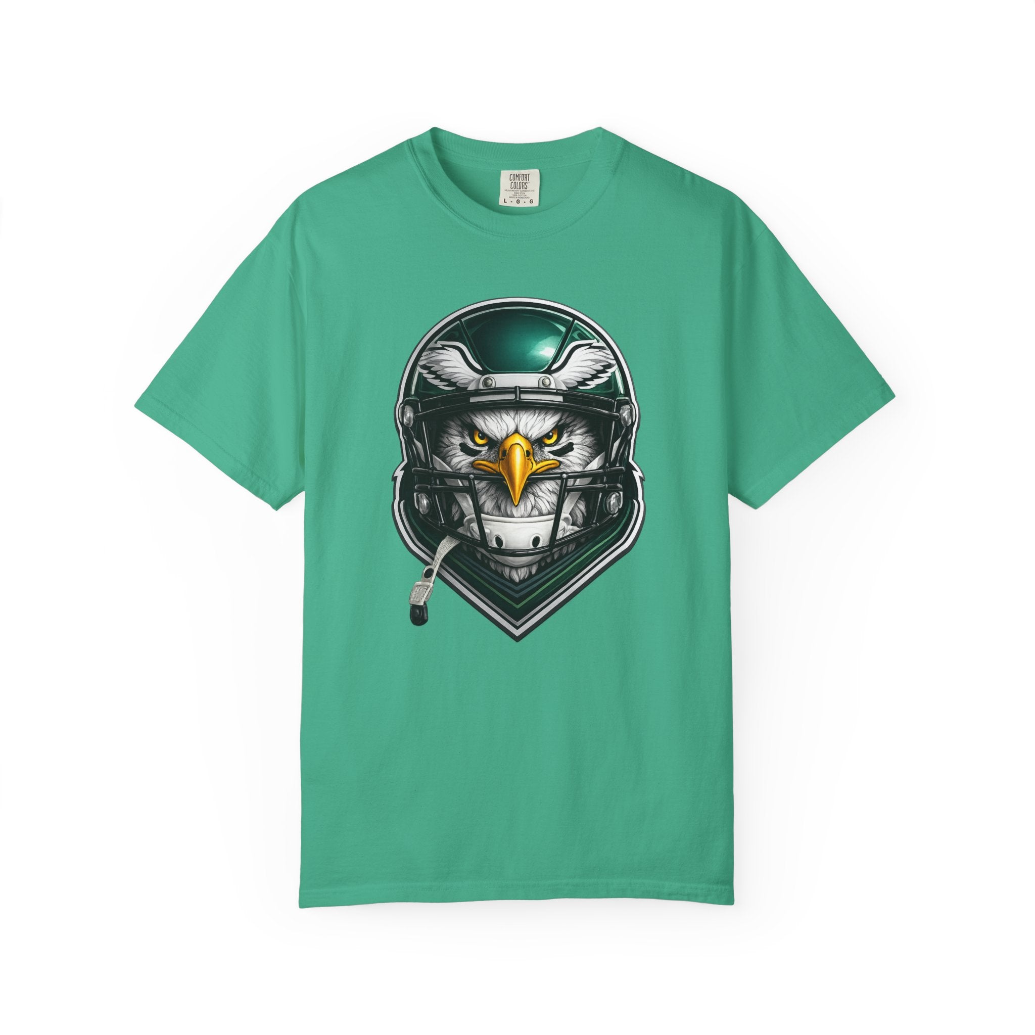 Eagle Helmet T-Shirt — Sports team Graphic Tee