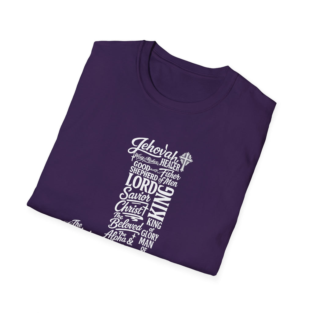 Faith Typography religious descriptive tee, Faith based