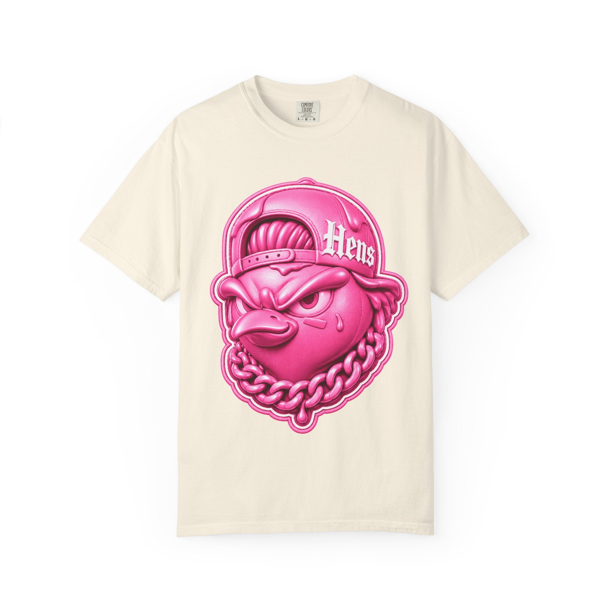 Pink Out Hen Graphic T-Shirt — 'Hens' Urban Mascot Tee