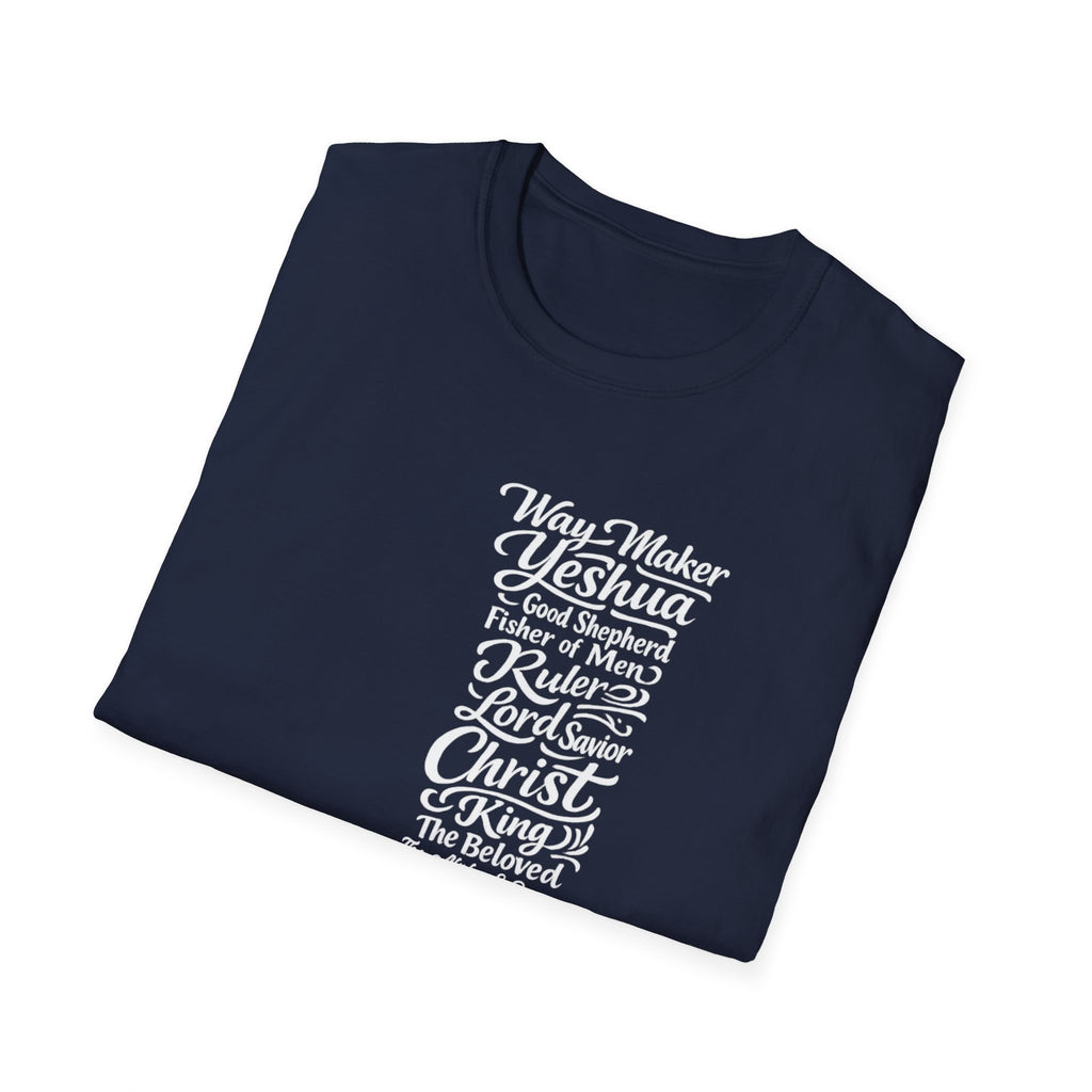 Subtle Gospel T-Shirt — Words of Faith Typography shirt