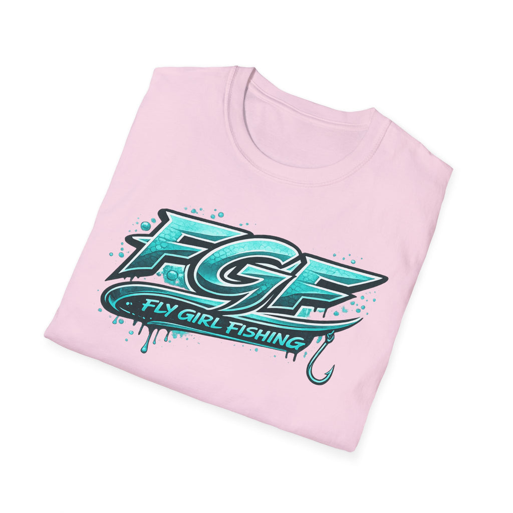 Fly Girl Fishing Graphic T‑Shirt — FGF Logo Tee for Women & Anglers