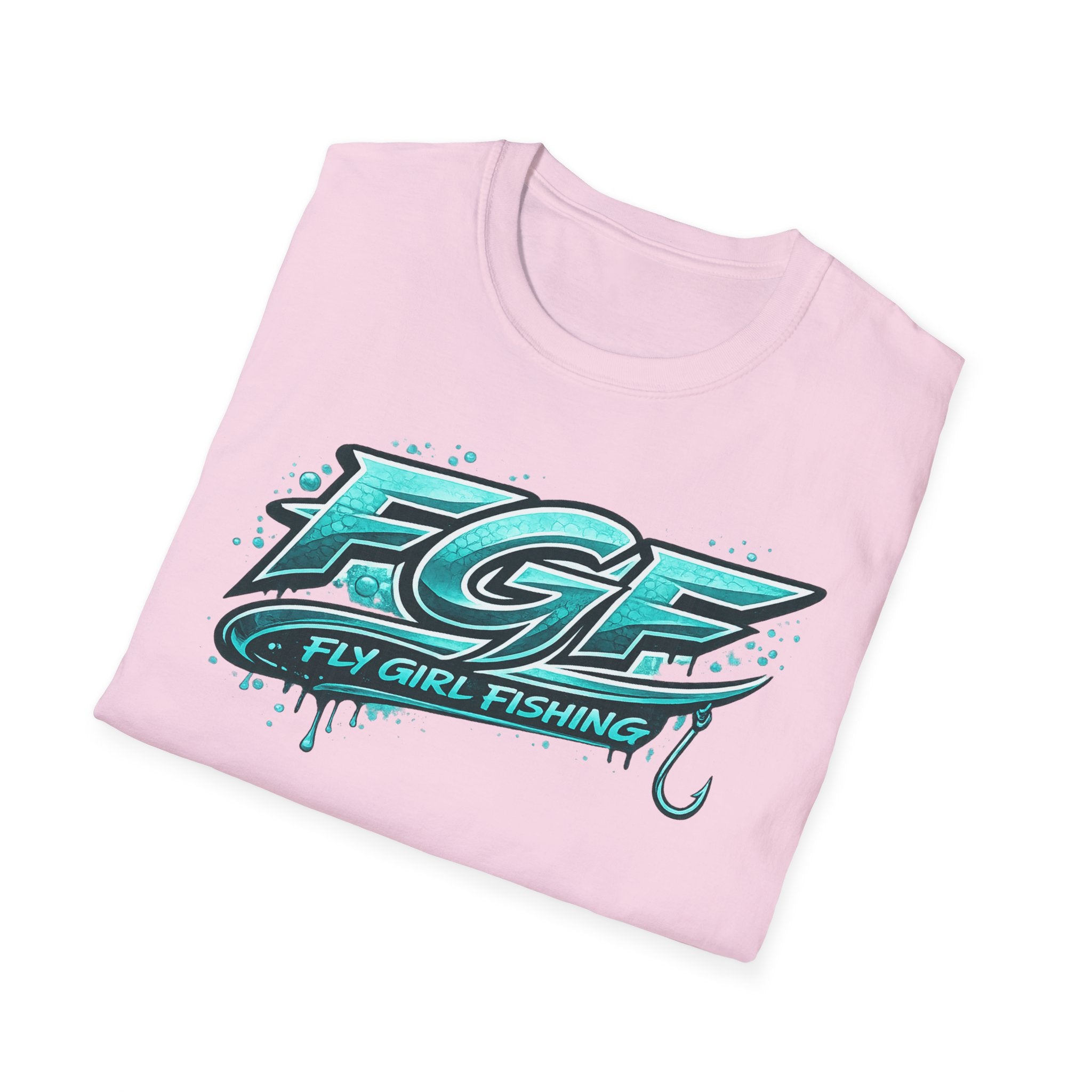 Fly Girl Fishing Graphic T‑Shirt — FGF Logo Tee for Women & Anglers
