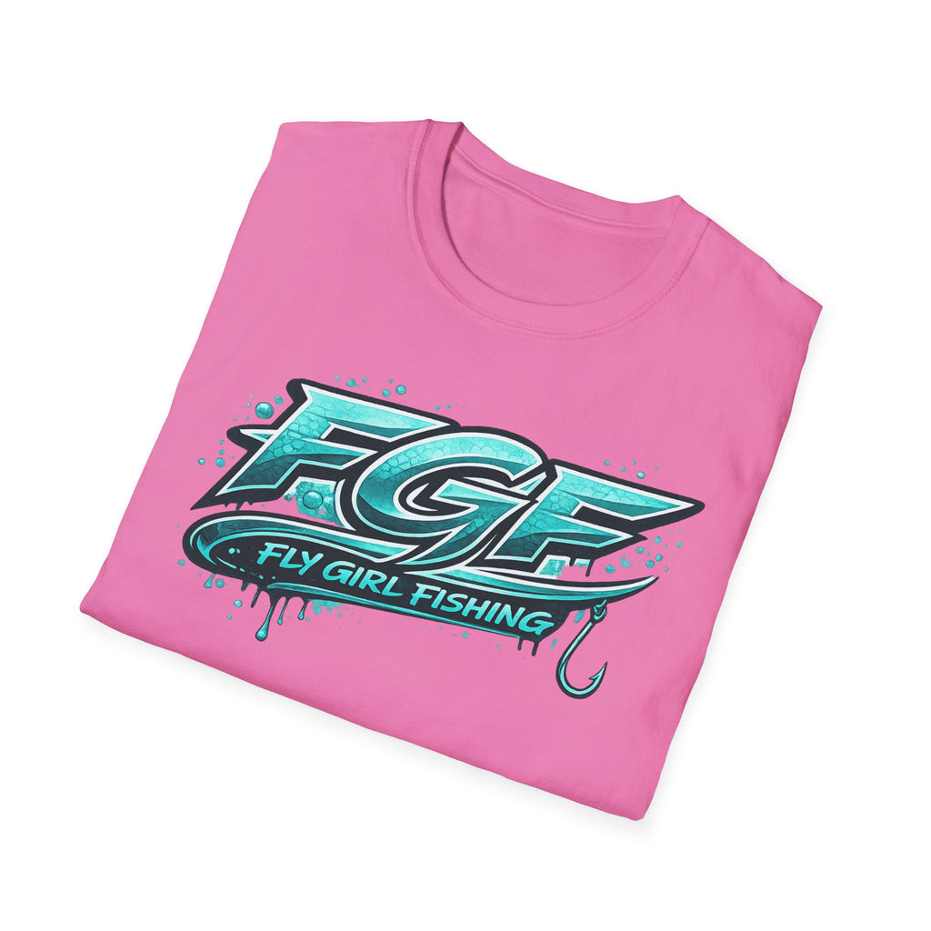 Fly Girl Fishing Graphic T‑Shirt — FGF Logo Tee for Women & Anglers