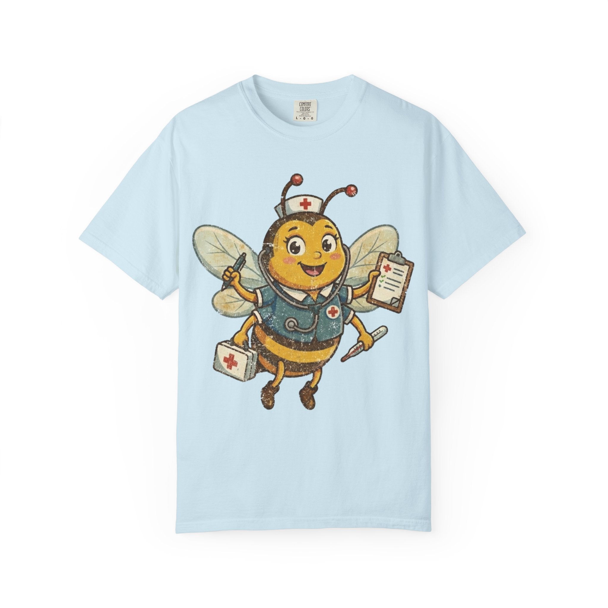 Nurse Bee T-Shirt — Cute Medical Bee Graphic Tee for Nurses & Healthcare Heroes