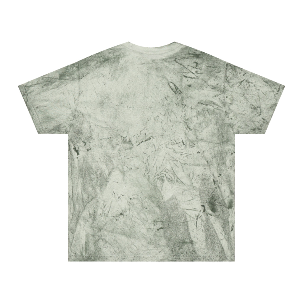 Retro Rubber Duck T-Shirt — Gold Tie-Dye with Cool Duck Graphic