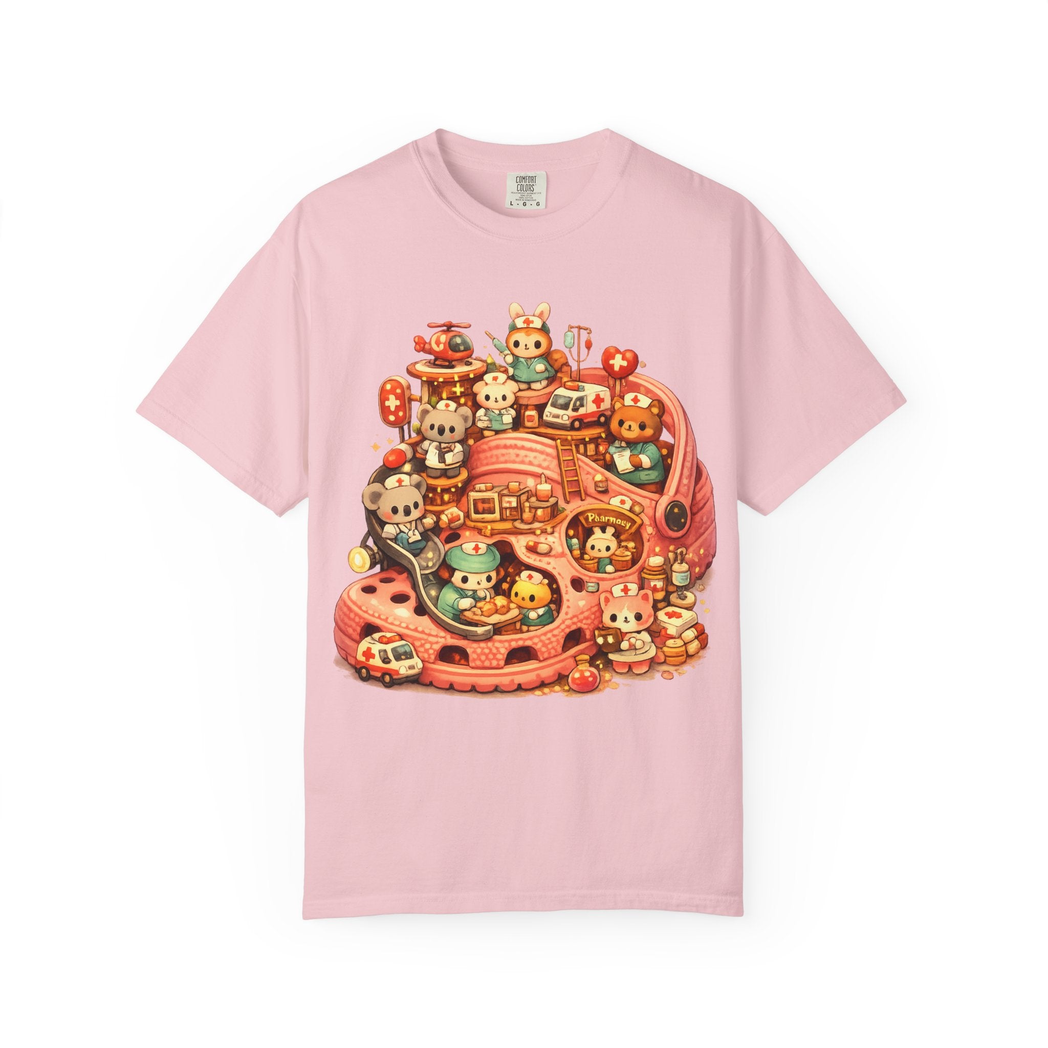 Cute Animal Sneaker Tee — Kawaii Shoe Crew Graphic T-Shirt