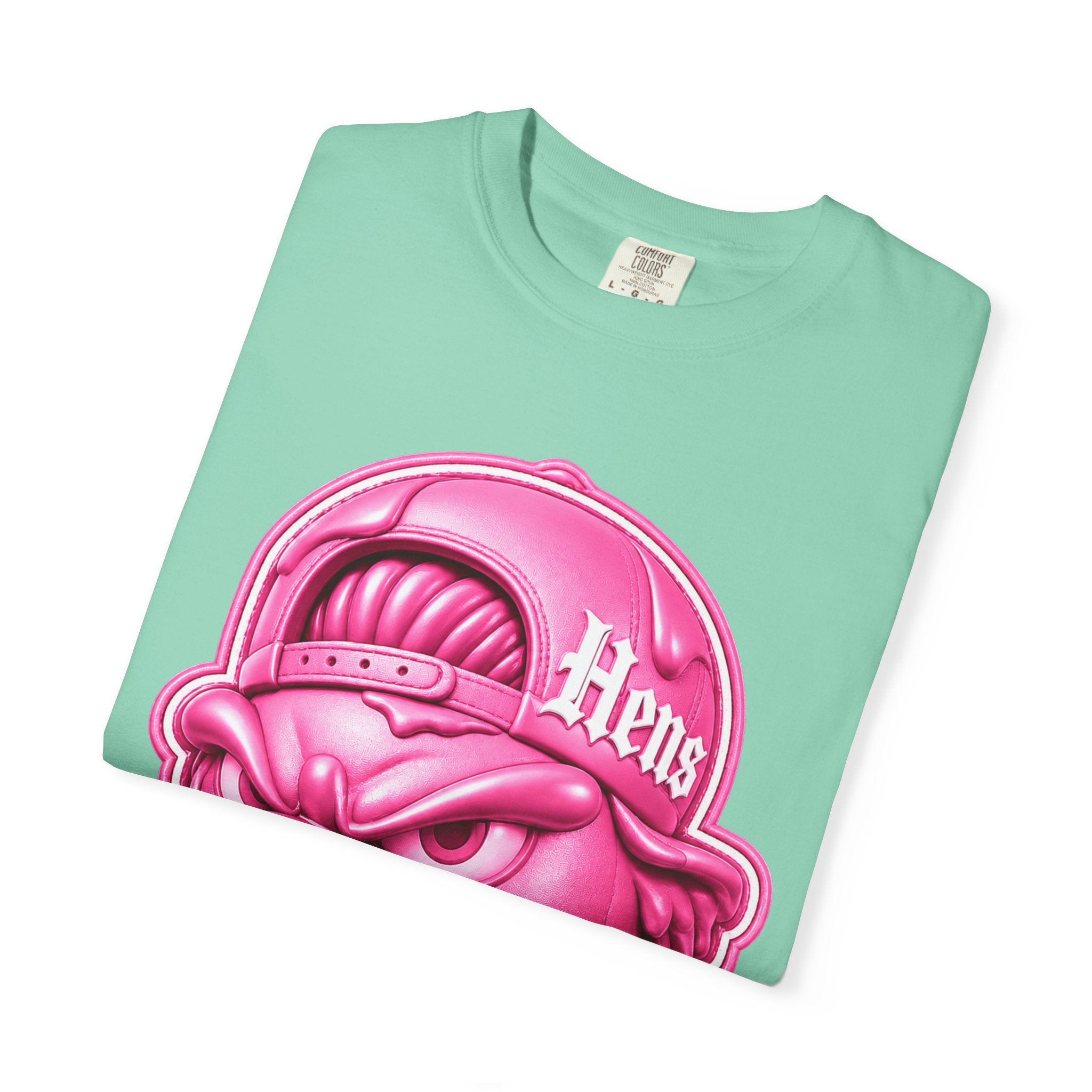 Pink Out Hen Graphic T-Shirt — 'Hens' Urban Mascot Tee