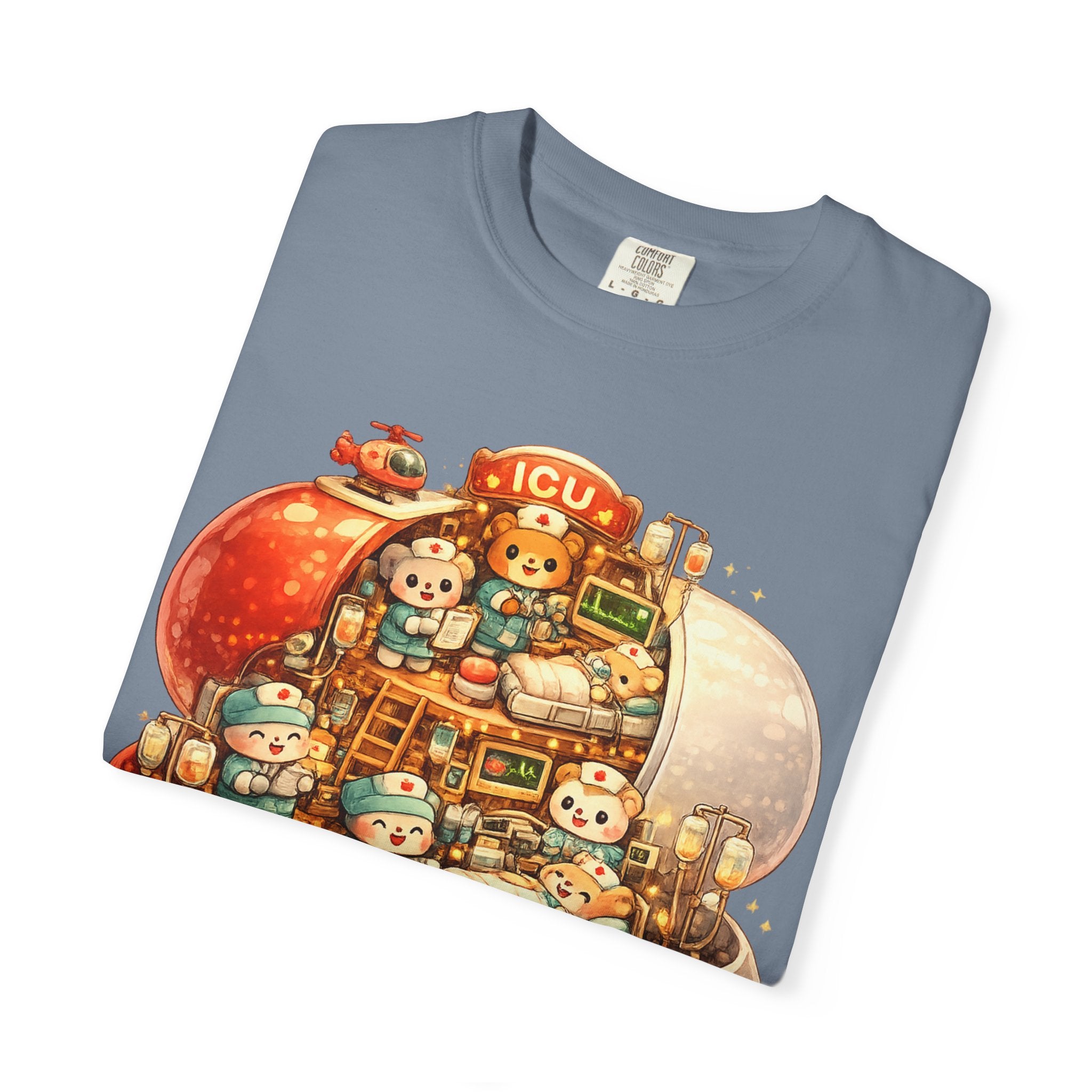 T-Shirt — Kawaii Capsule Hospital Illustration (ICU)