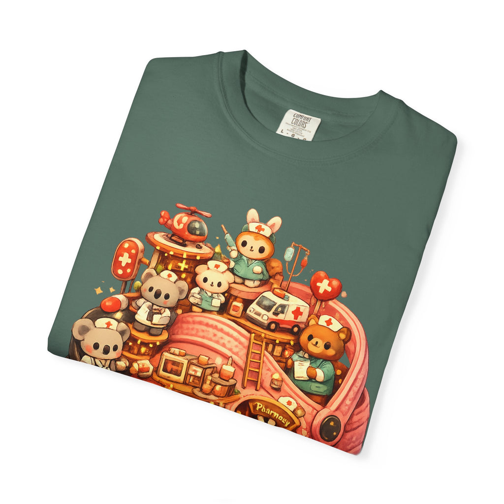 Cute Animal Sneaker Tee — Kawaii Shoe Crew Graphic T-Shirt