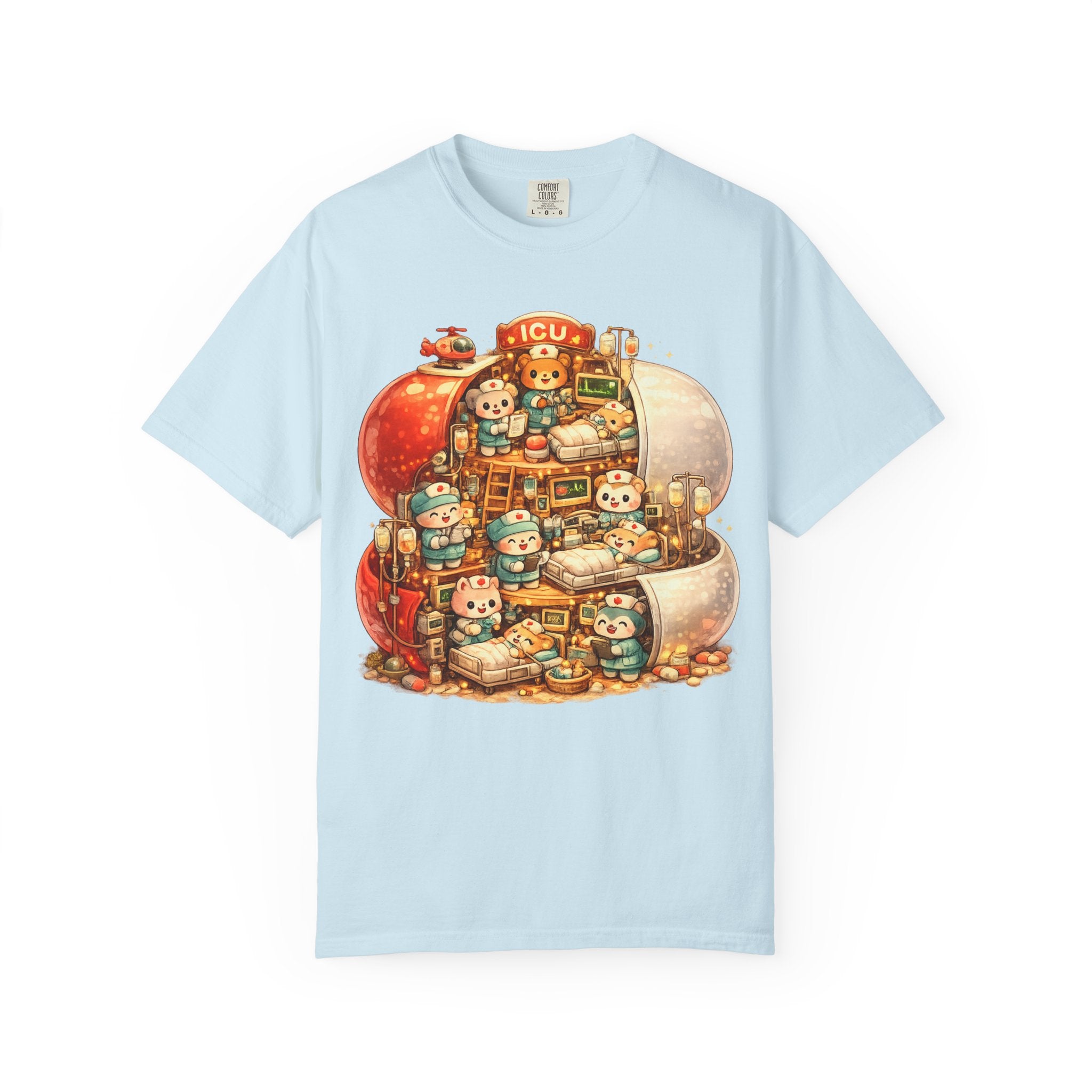 T-Shirt — Kawaii Capsule Hospital Illustration (ICU)