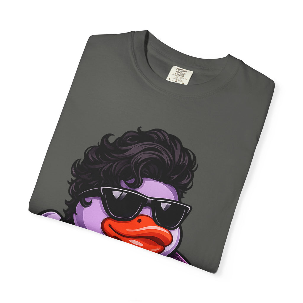 Purple Rock and Soul Rubber Duck graphic T-Shirt