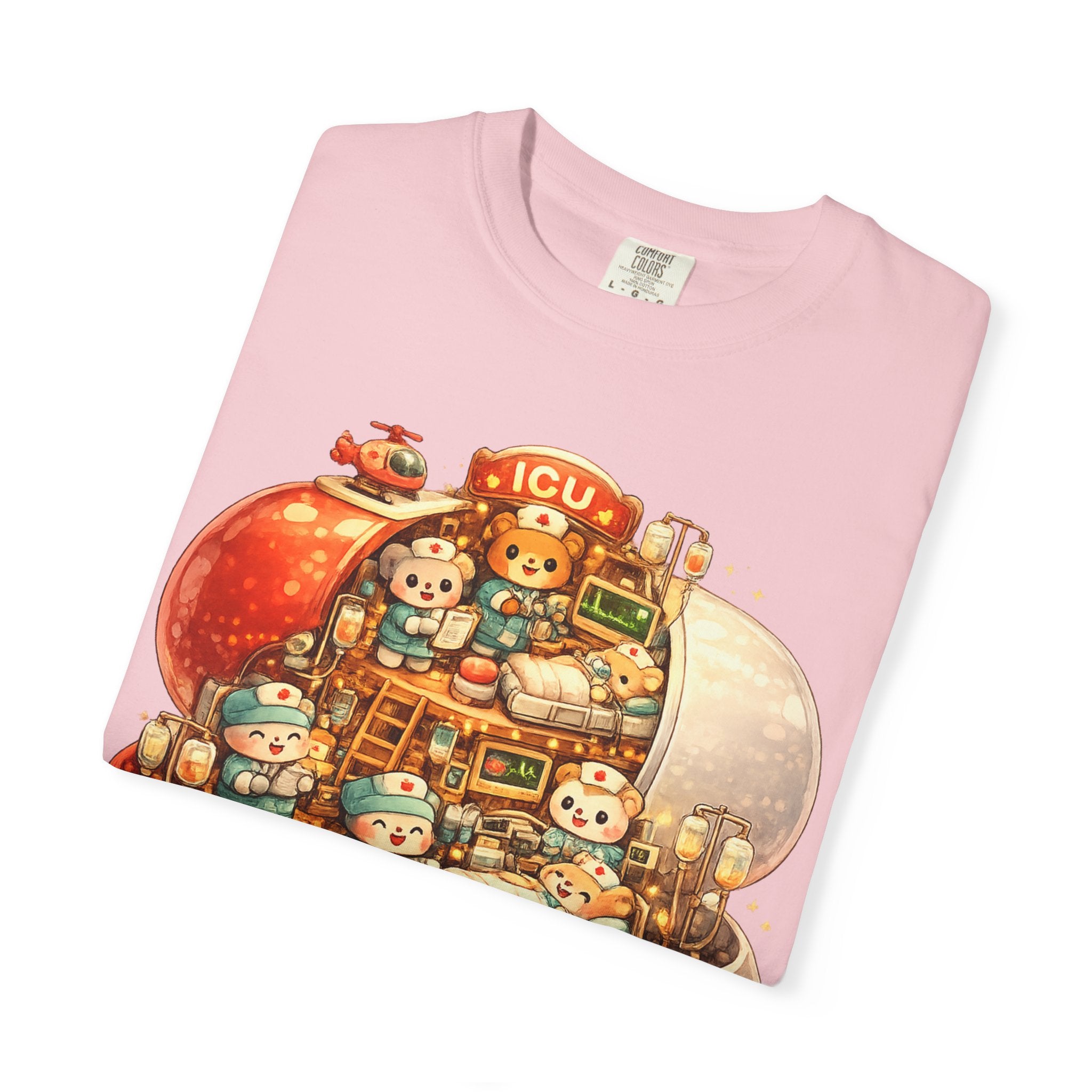 T-Shirt — Kawaii Capsule Hospital Illustration (ICU)