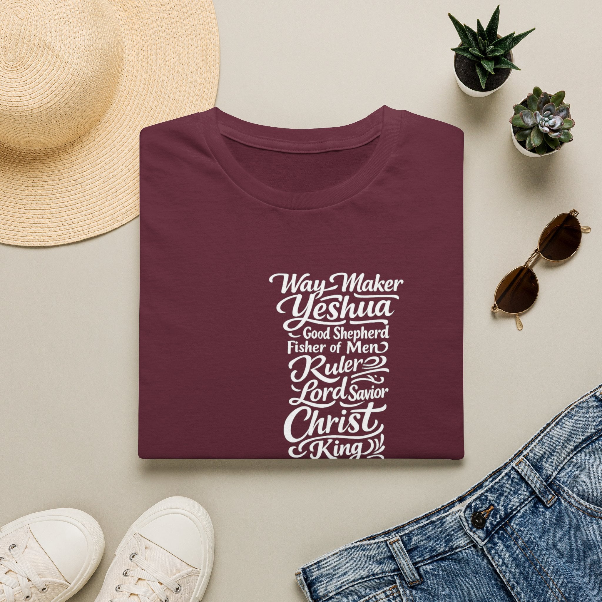 Subtle Gospel T-Shirt — Words of Faith Typography shirt