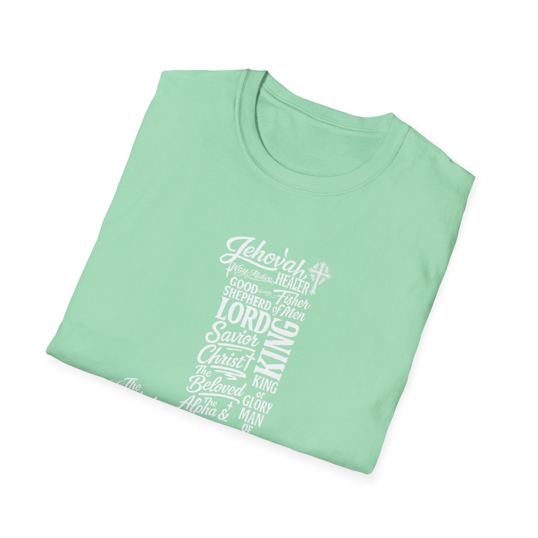 Faith Typography religious descriptive tee, Faith based