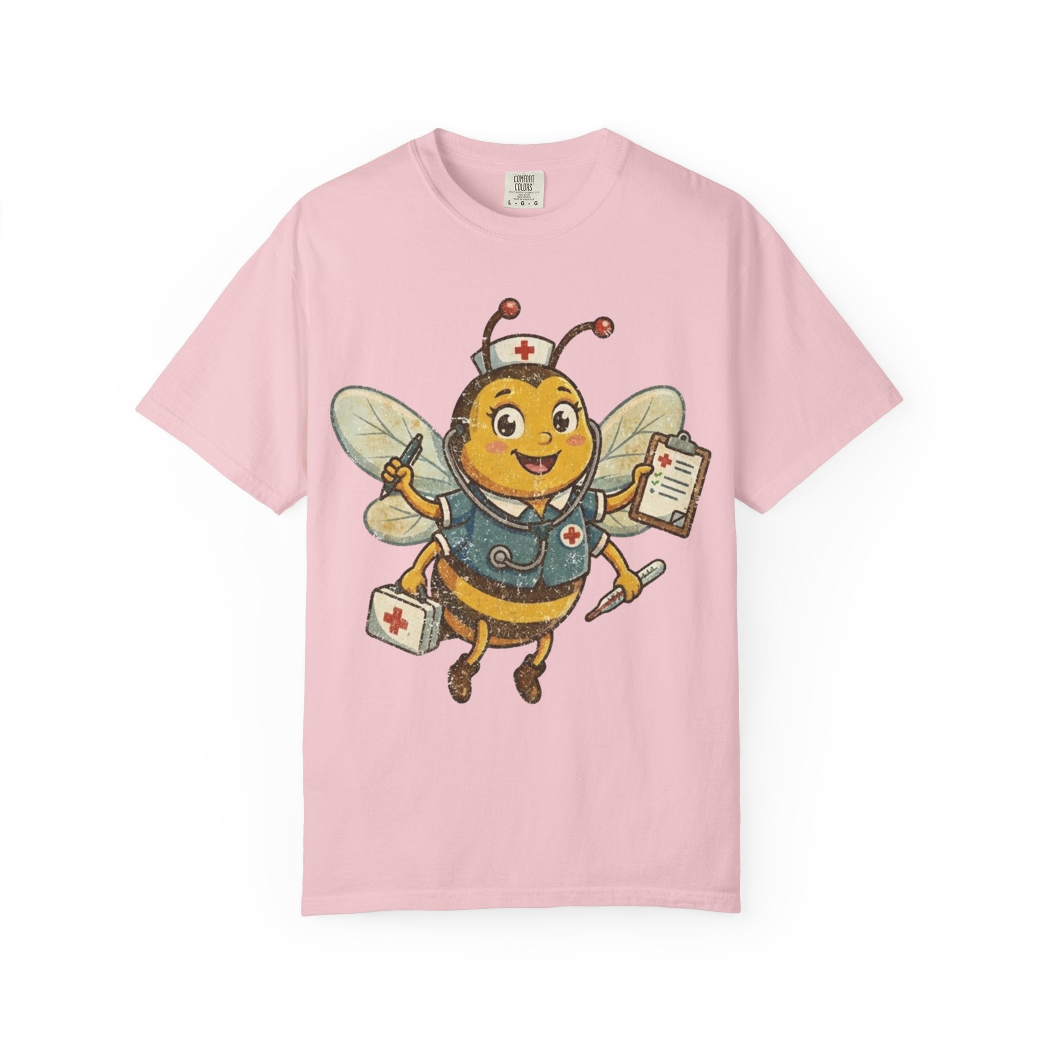 Nurse Bee T-Shirt — Cute Medical Bee Graphic Tee for Nurses & Healthcare Heroes