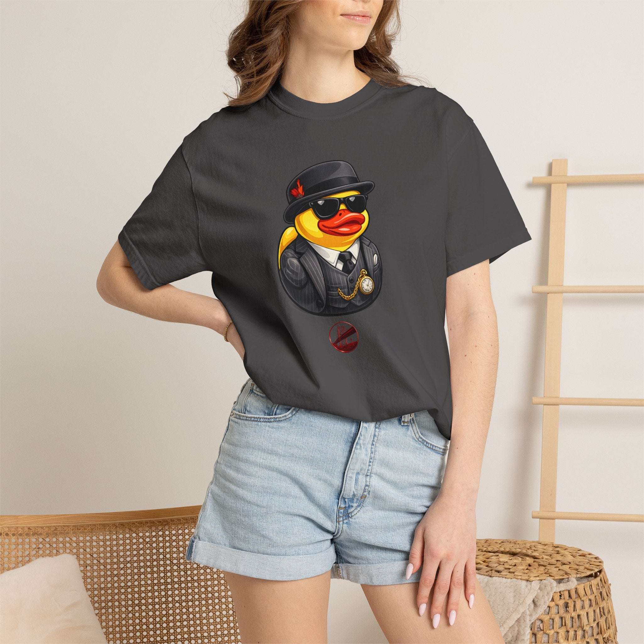 Rubber Duck Detective T-Shirt — Vintage Noir Duck Graphic Tee