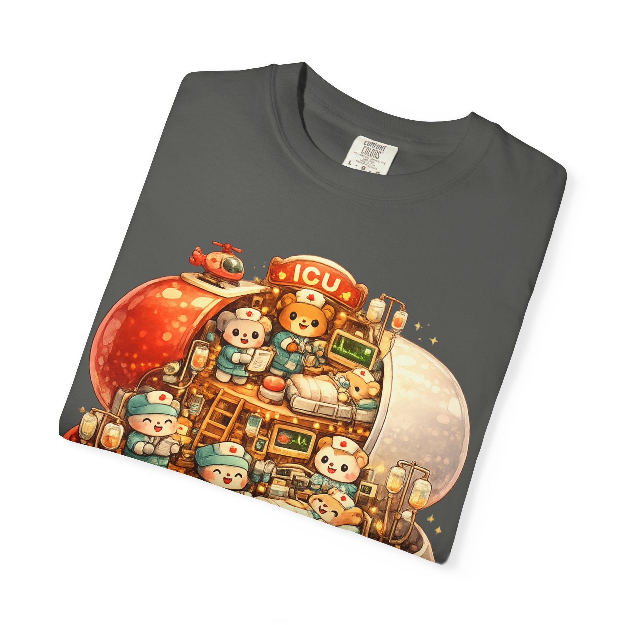 T-Shirt — Kawaii Capsule Hospital Illustration (ICU)