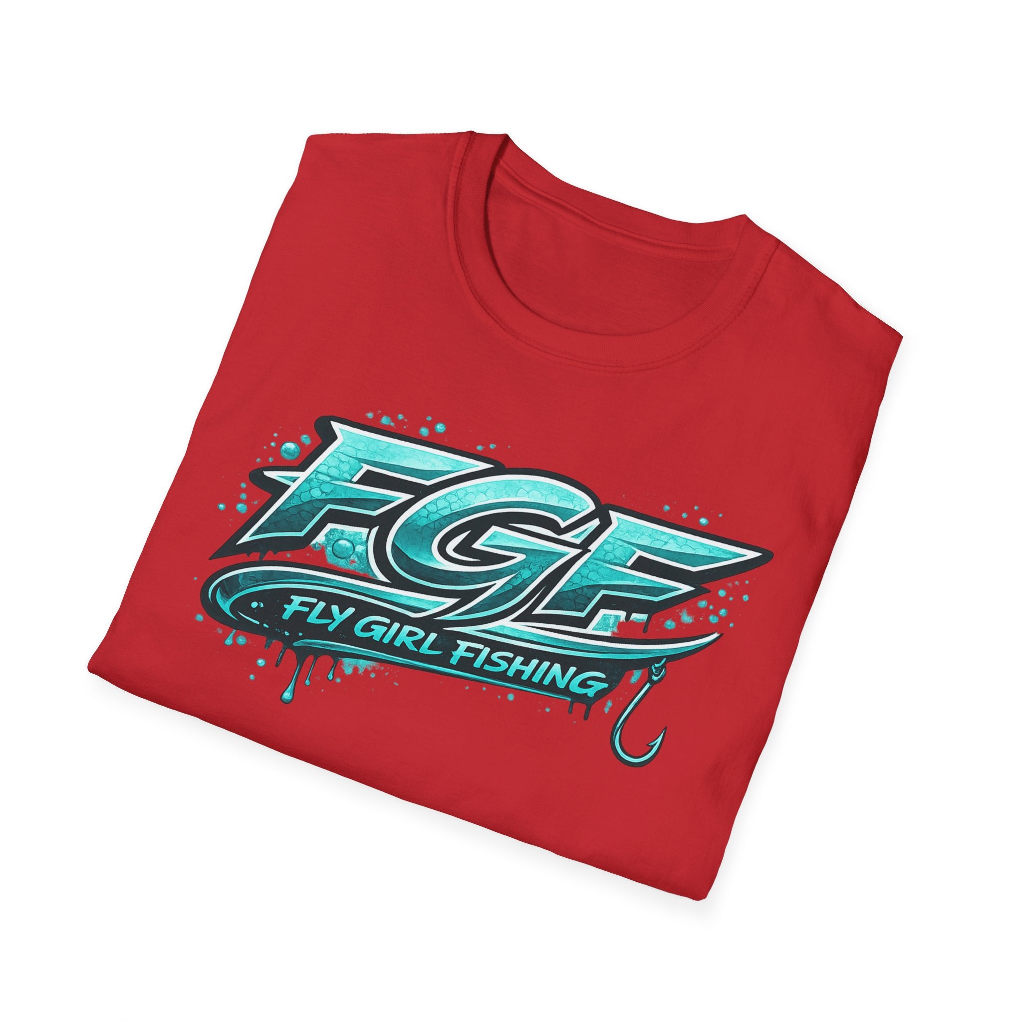 Fly Girl Fishing Graphic T‑Shirt — FGF Logo Tee for Women & Anglers