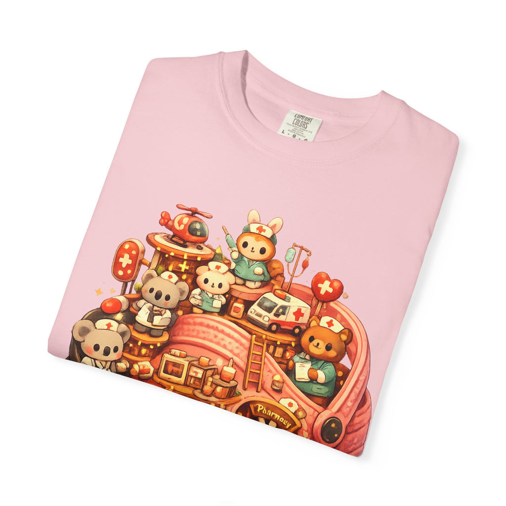 Cute Animal Sneaker Tee — Kawaii Shoe Crew Graphic T-Shirt