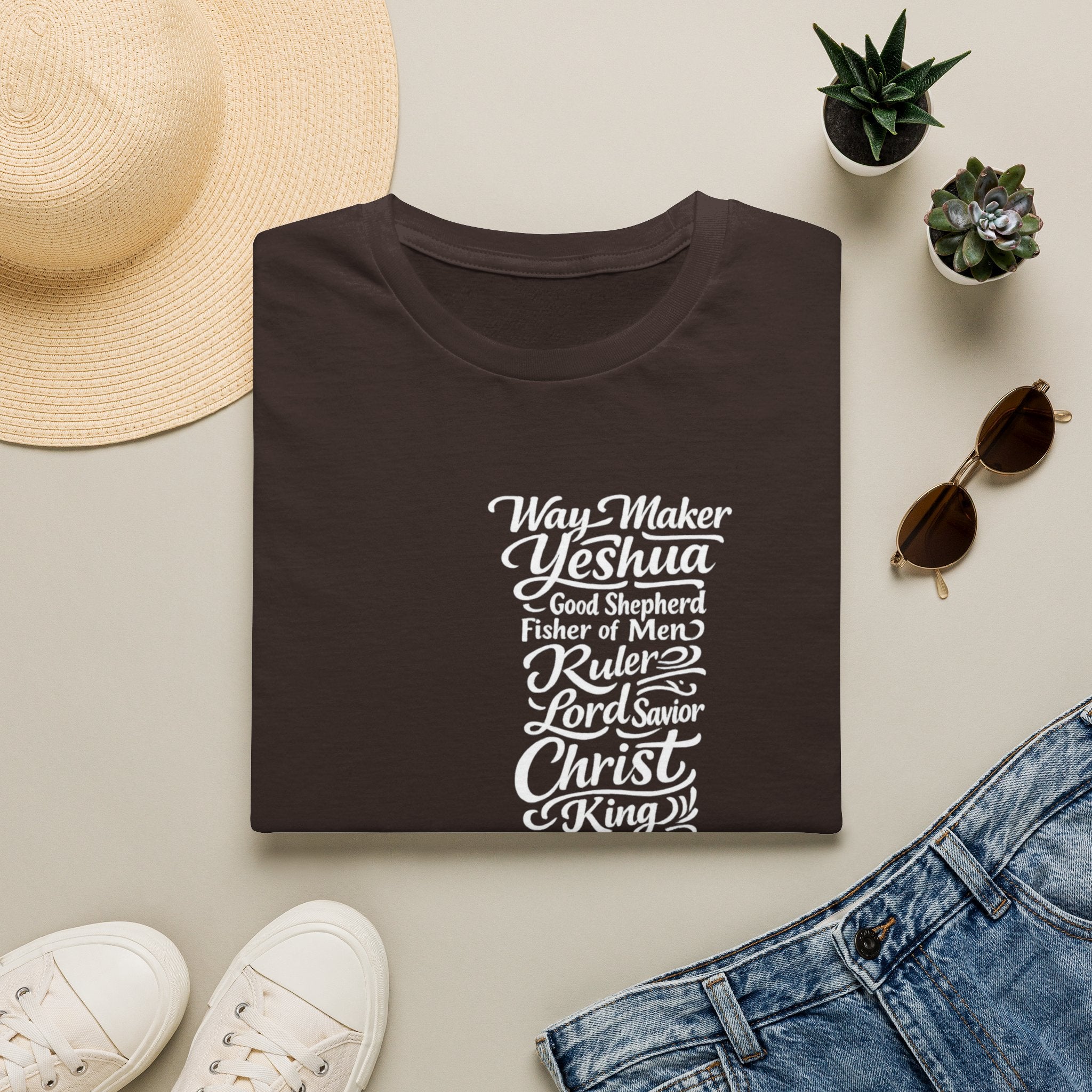 Subtle Gospel T-Shirt — Words of Faith Typography shirt