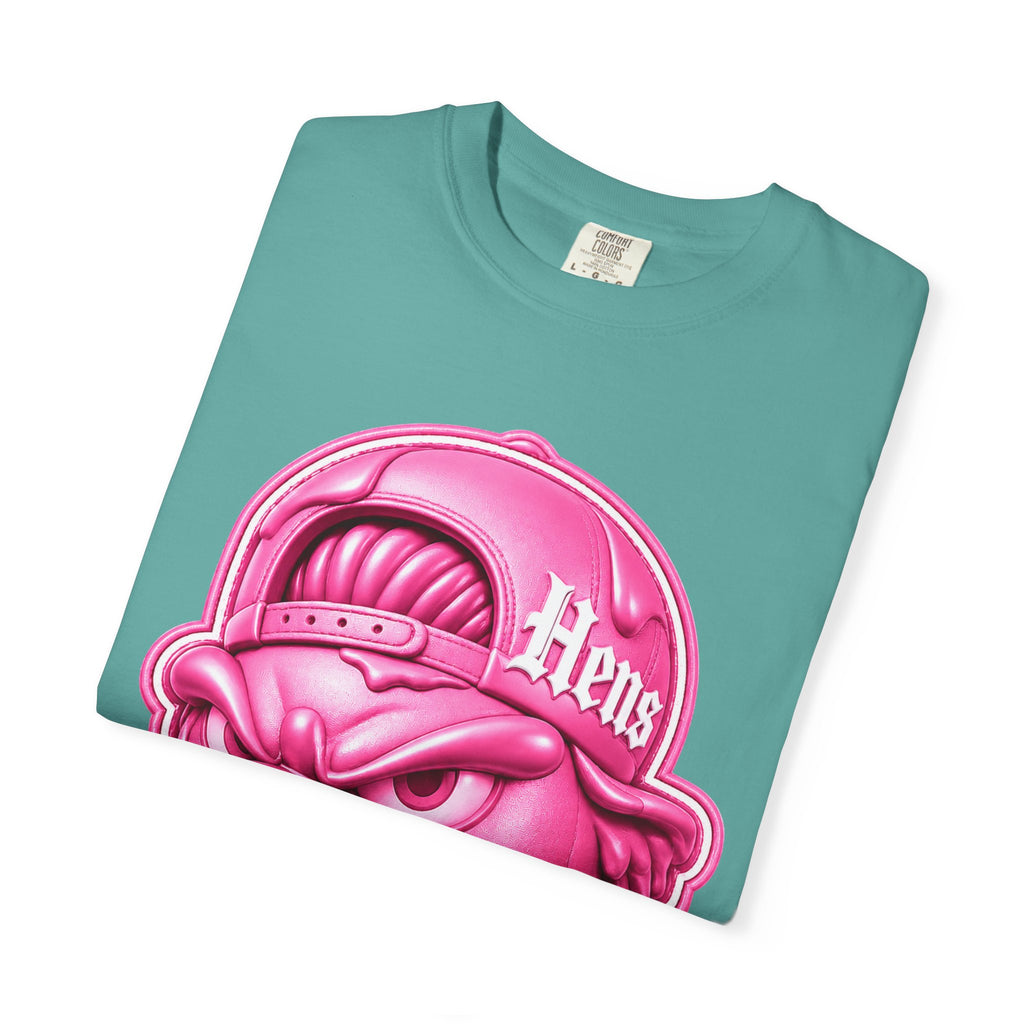Pink Out Hen Graphic T-Shirt — 'Hens' Urban Mascot Tee