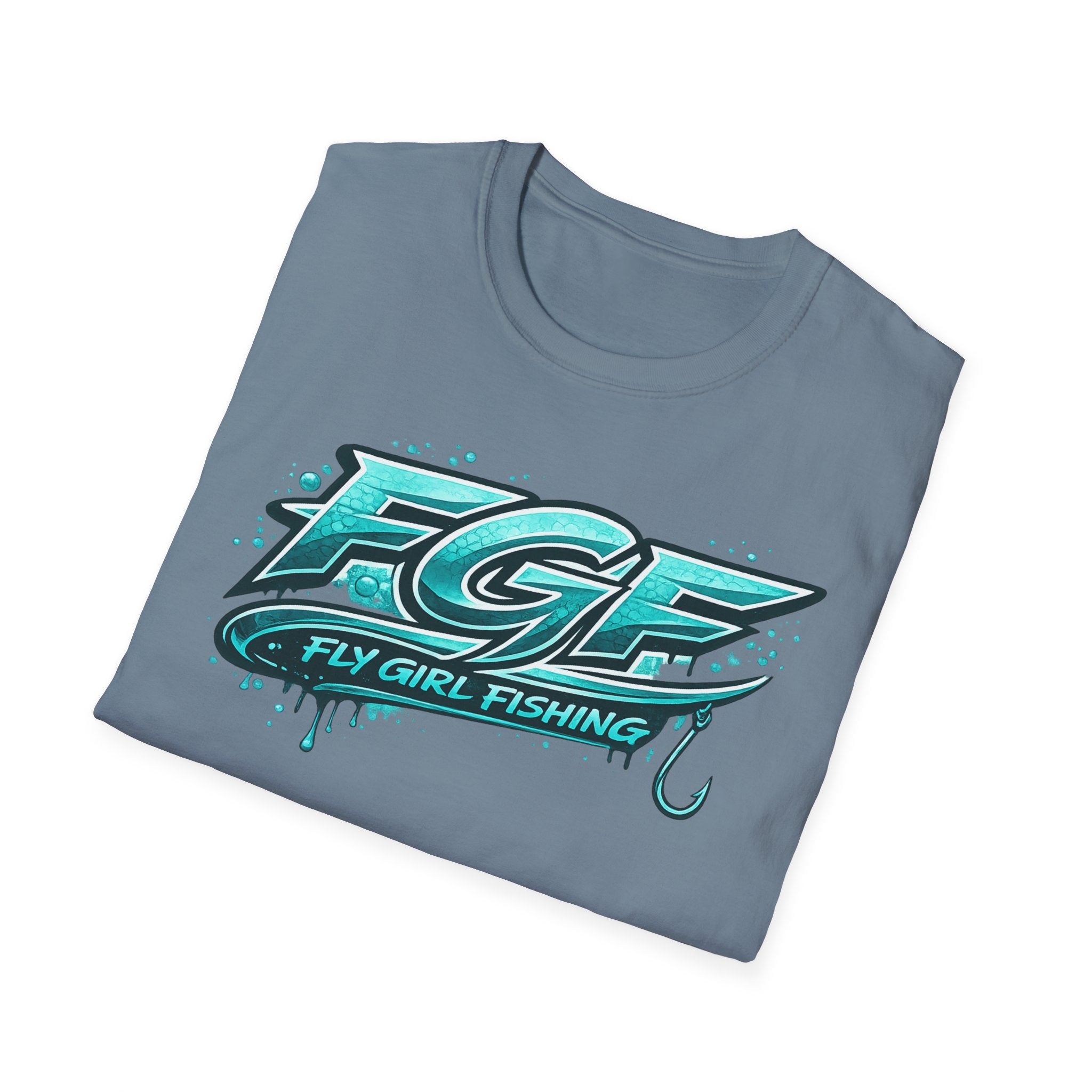 Fly Girl Fishing Graphic T‑Shirt — FGF Logo Tee for Women & Anglers