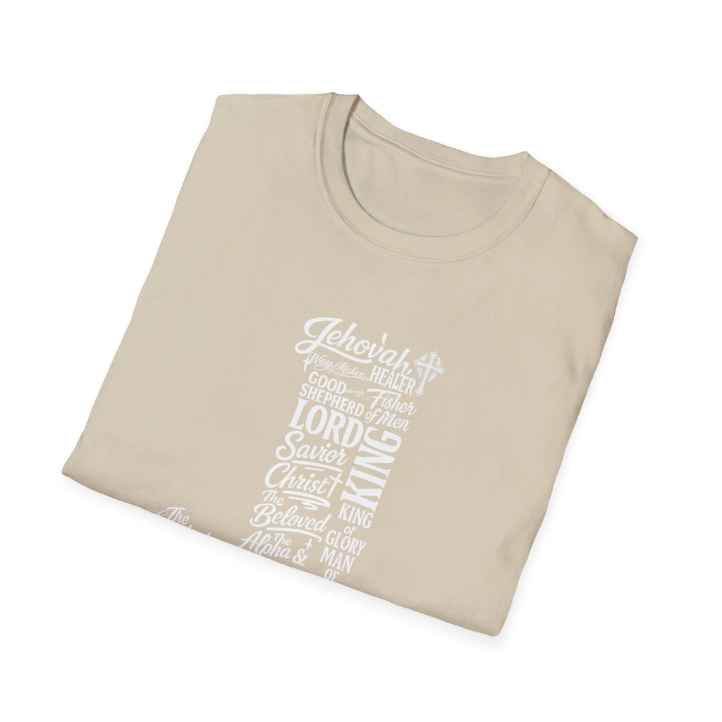 Faith Typography religious descriptive tee, Faith based