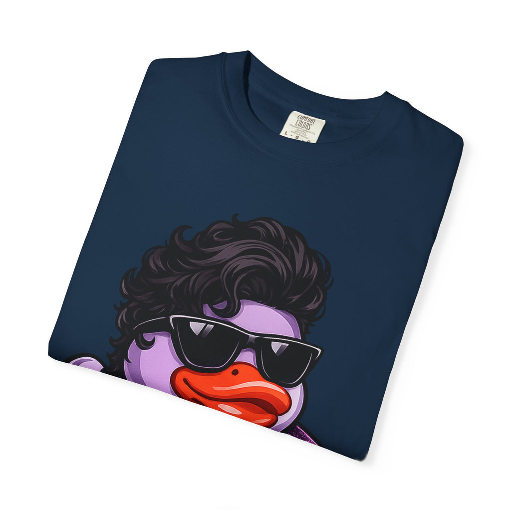 Purple Rock and Soul Rubber Duck graphic T-Shirt