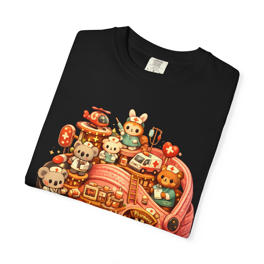 Cute Animal Sneaker Tee — Kawaii Shoe Crew Graphic T-Shirt