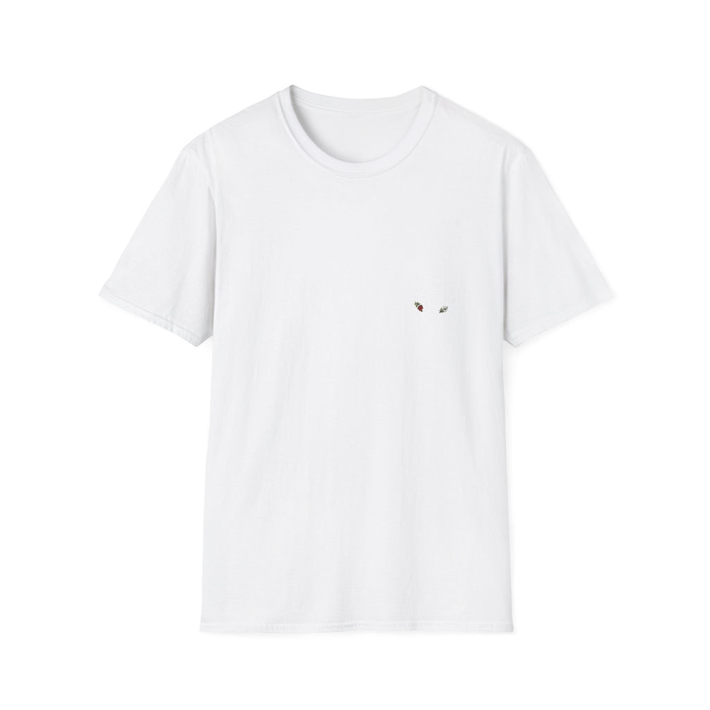 Faith based Typography tee front and back