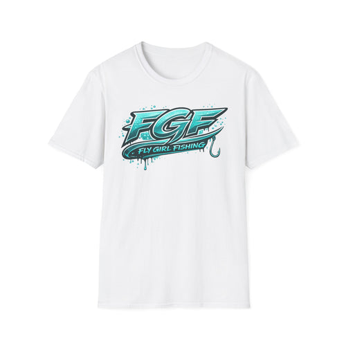 Fly Girl Fishing Graphic T‑Shirt — FGF Logo Tee for Women & Anglers