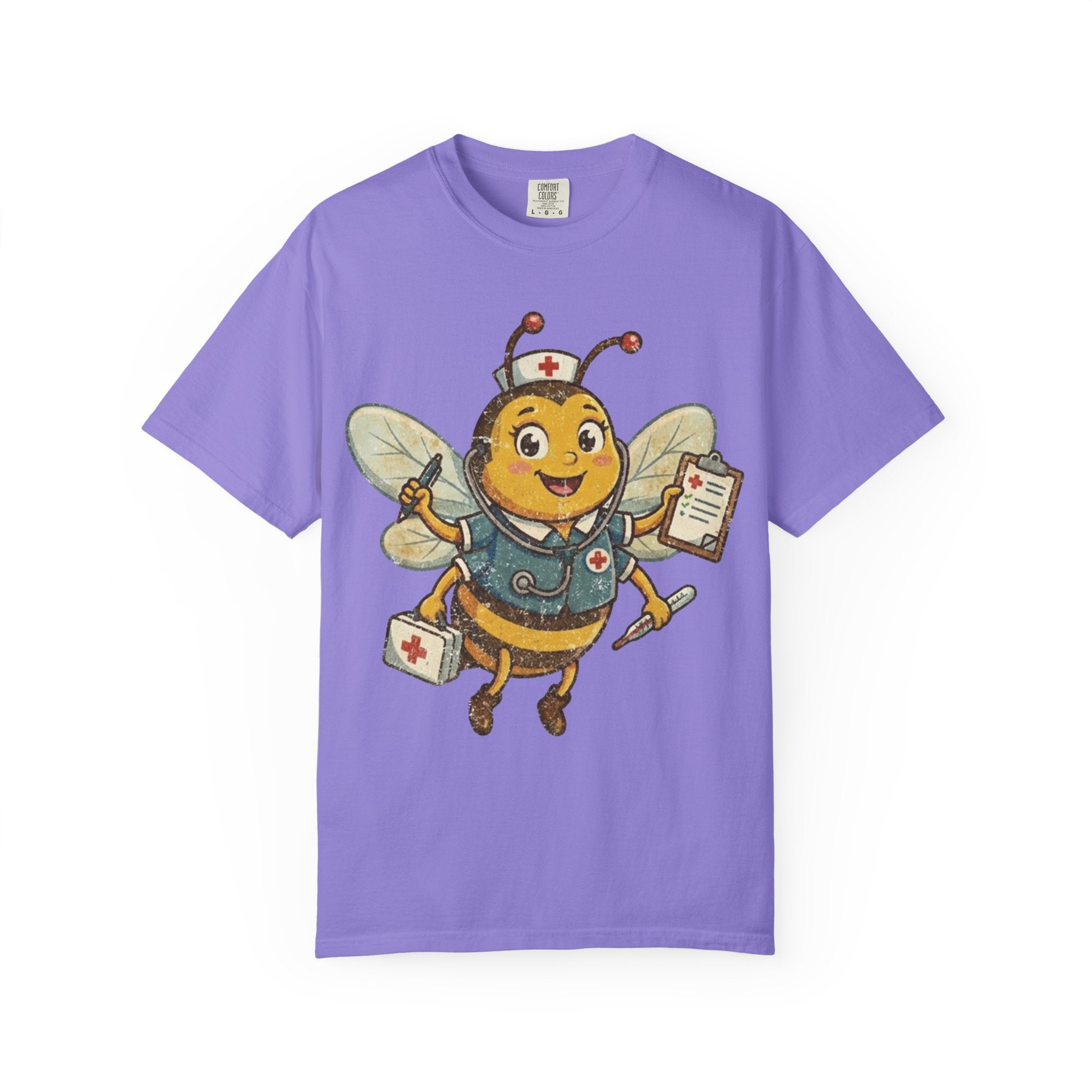 Nurse Bee T-Shirt — Cute Medical Bee Graphic Tee for Nurses & Healthcare Heroes